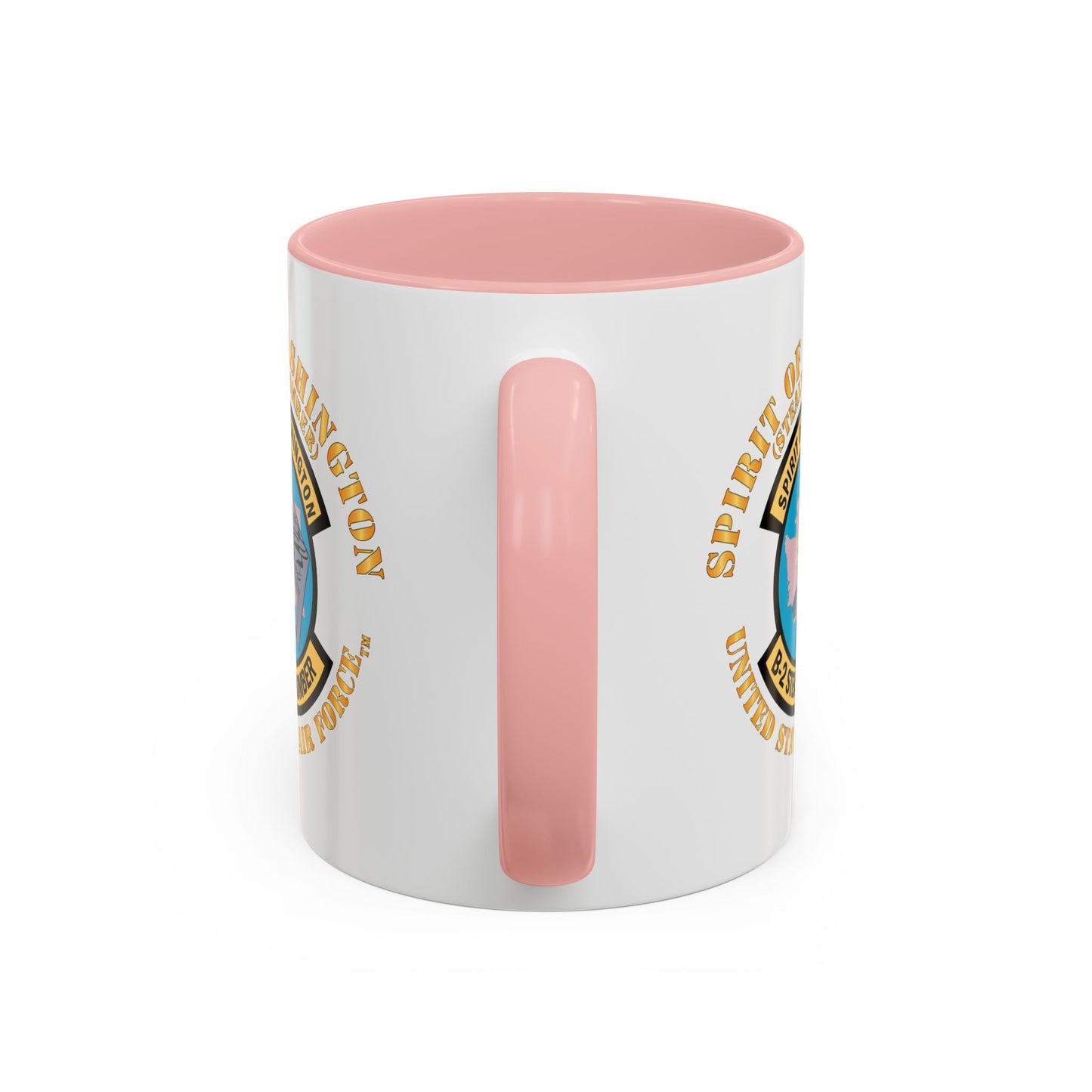 Accent Coffee Mug (11oz & 15oz) - USAF - B2 - Spirit of Washington - Stealth Bomber X 300