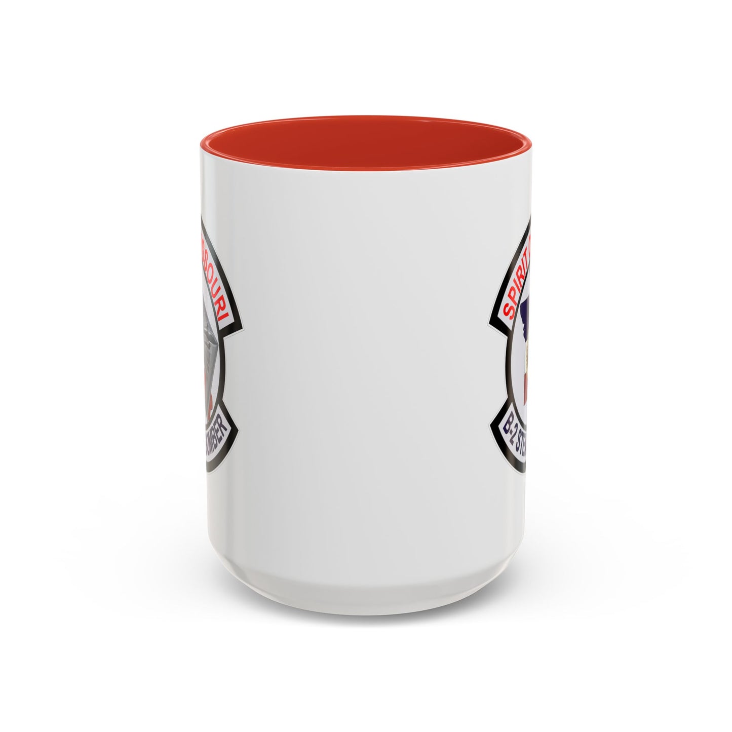 Accent Coffee Mug (11oz & 15oz) - USAF - B2 - Spirit of Missouri - Stealth Bomber wo Txt