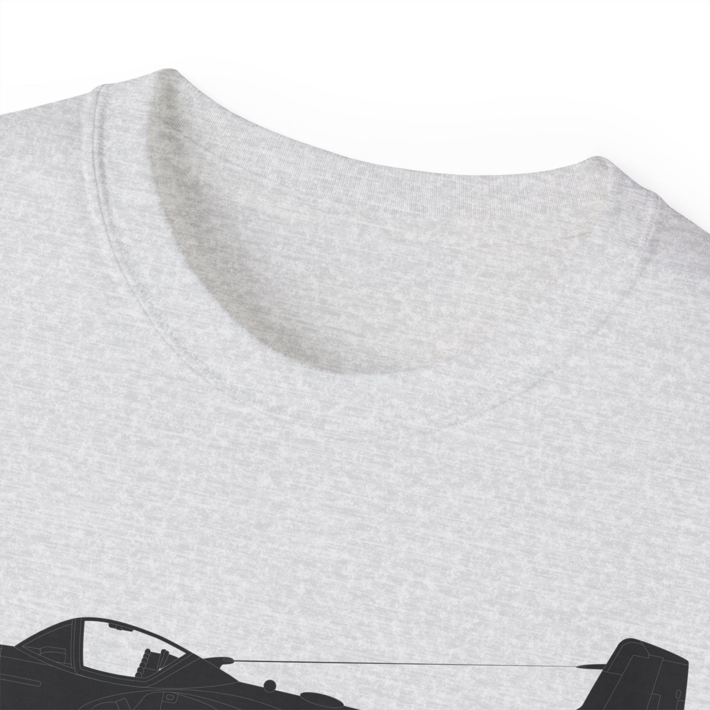 Unisex Ultra Cotton Tee - Aircraft - T-37-Trainer - Top - Black - Metal X 300