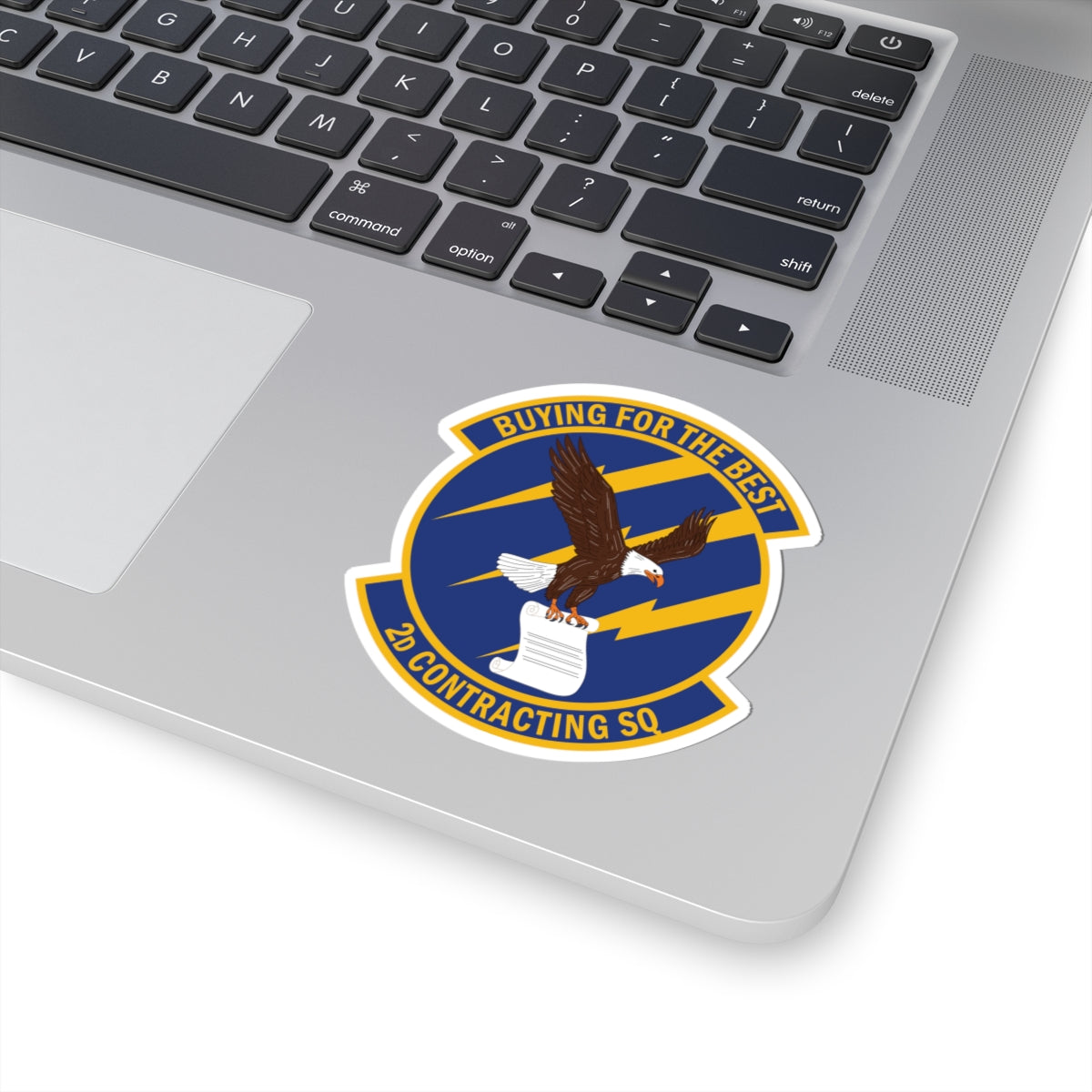 Kiss-Cut Stickers - USAF - 2d Contracting Squadron wo txt