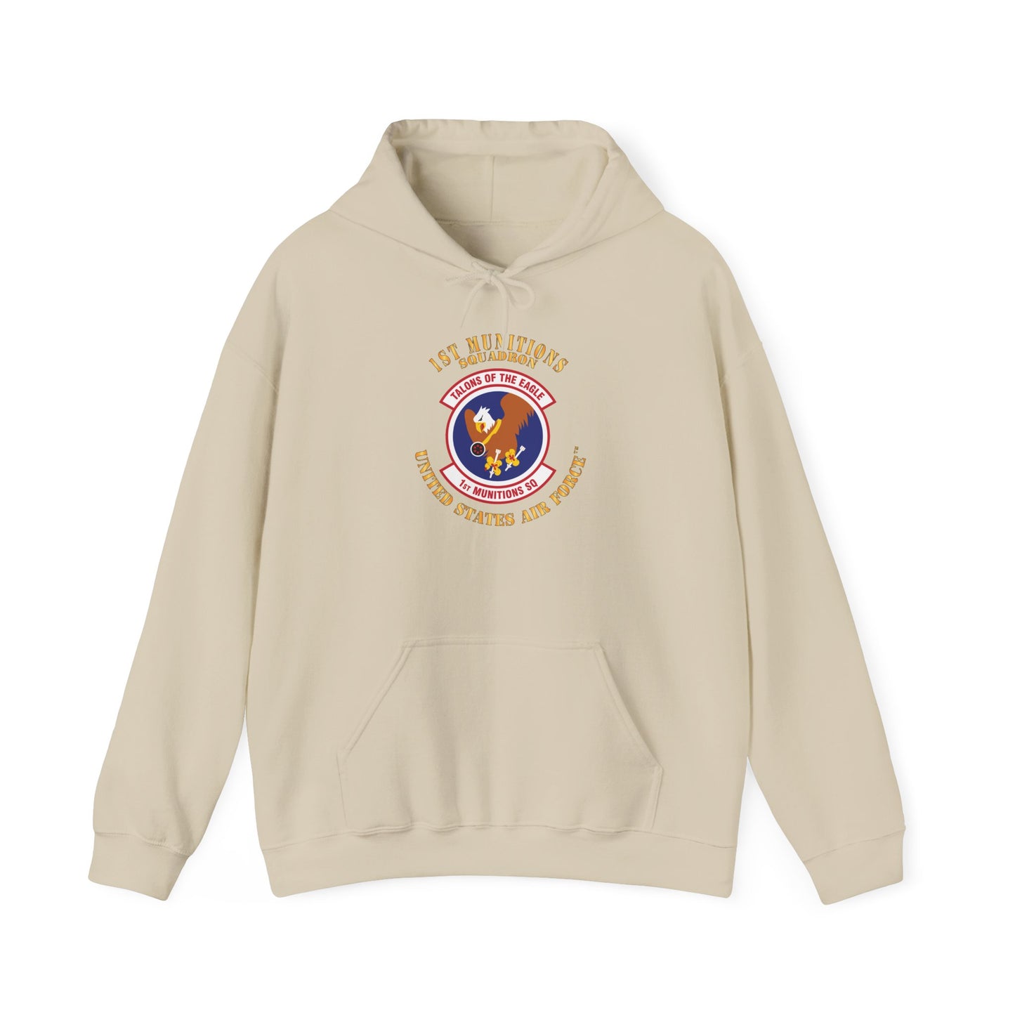 Unisex Heavy Blend Hooded Sweatshirt - USAF - 1st Munitions Squadron (ACC)