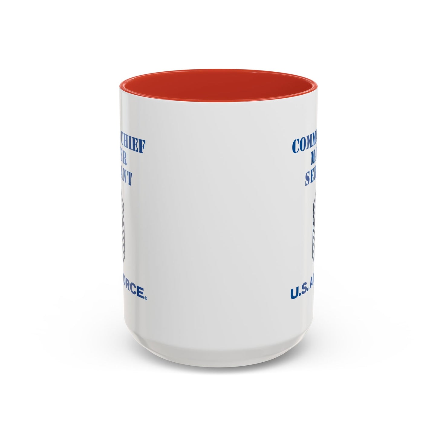 Accent Coffee Mug (11oz & 15oz) - USAF - Command Chief Master Sergeant (E9c) - 2020 - US Air Force w Text X 300