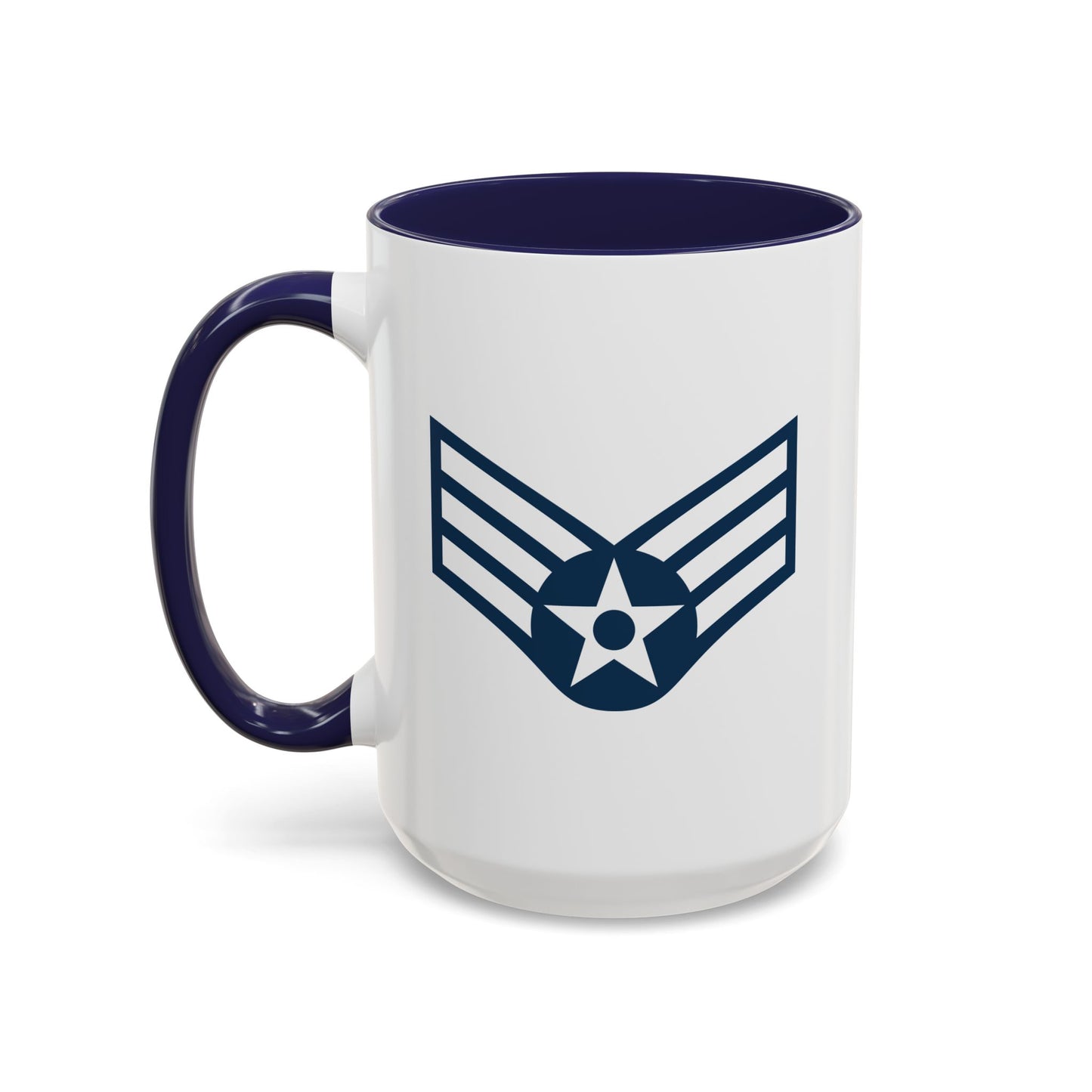 Accent Coffee Mug (11oz & 15oz) - USAF - Senior Airman (E4) - 2020