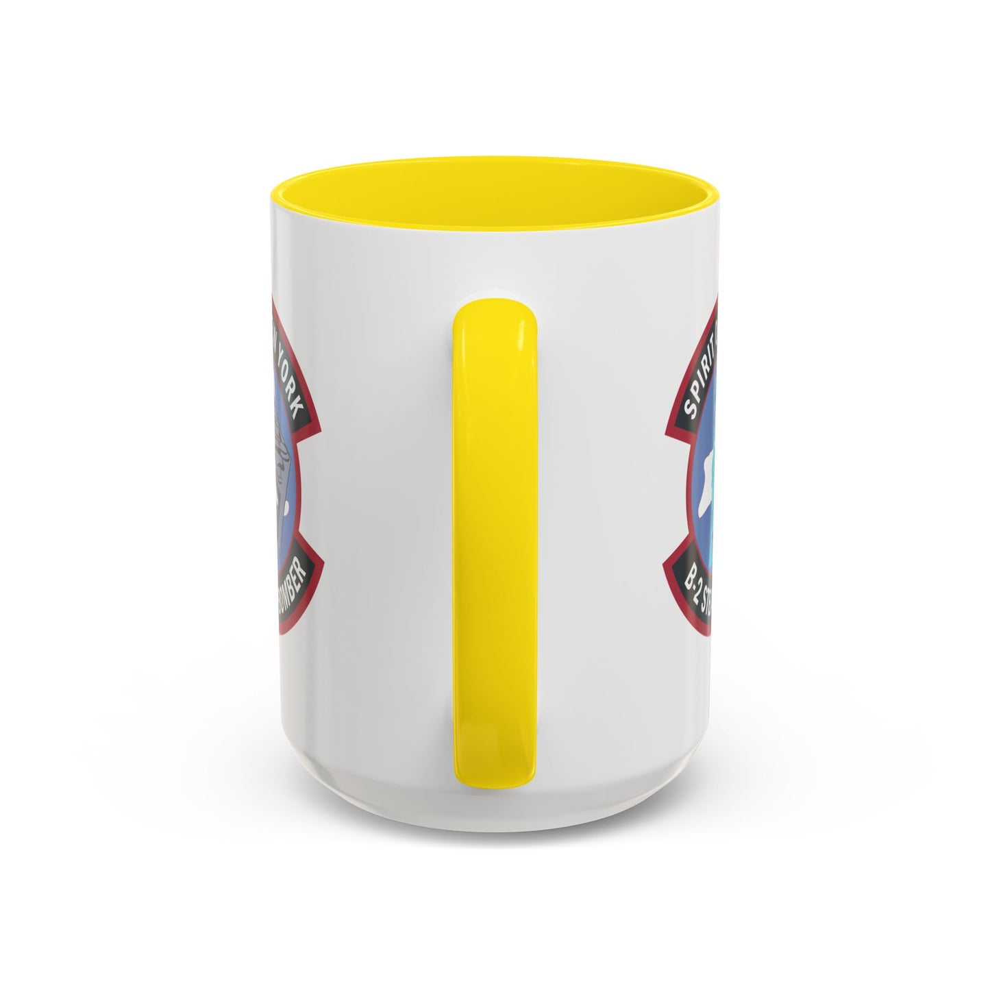 Accent Coffee Mug (11oz & 15oz) - USAF - B2 - Spirit of New York - Stealth Bomber wo txt X 300