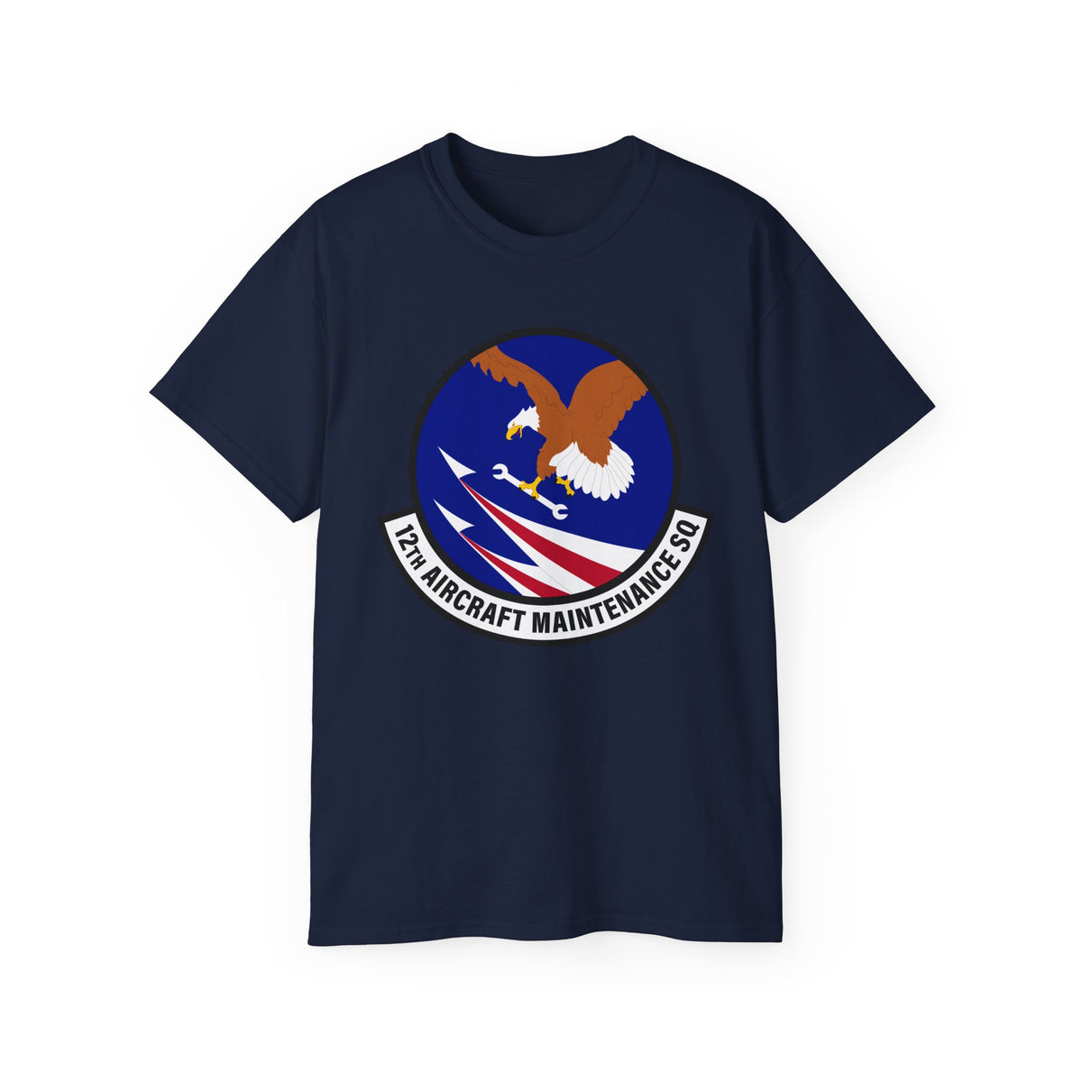 Unisex Ultra Cotton Tee - USAF - 12th Aircraft Maintenance Squadron wo txt