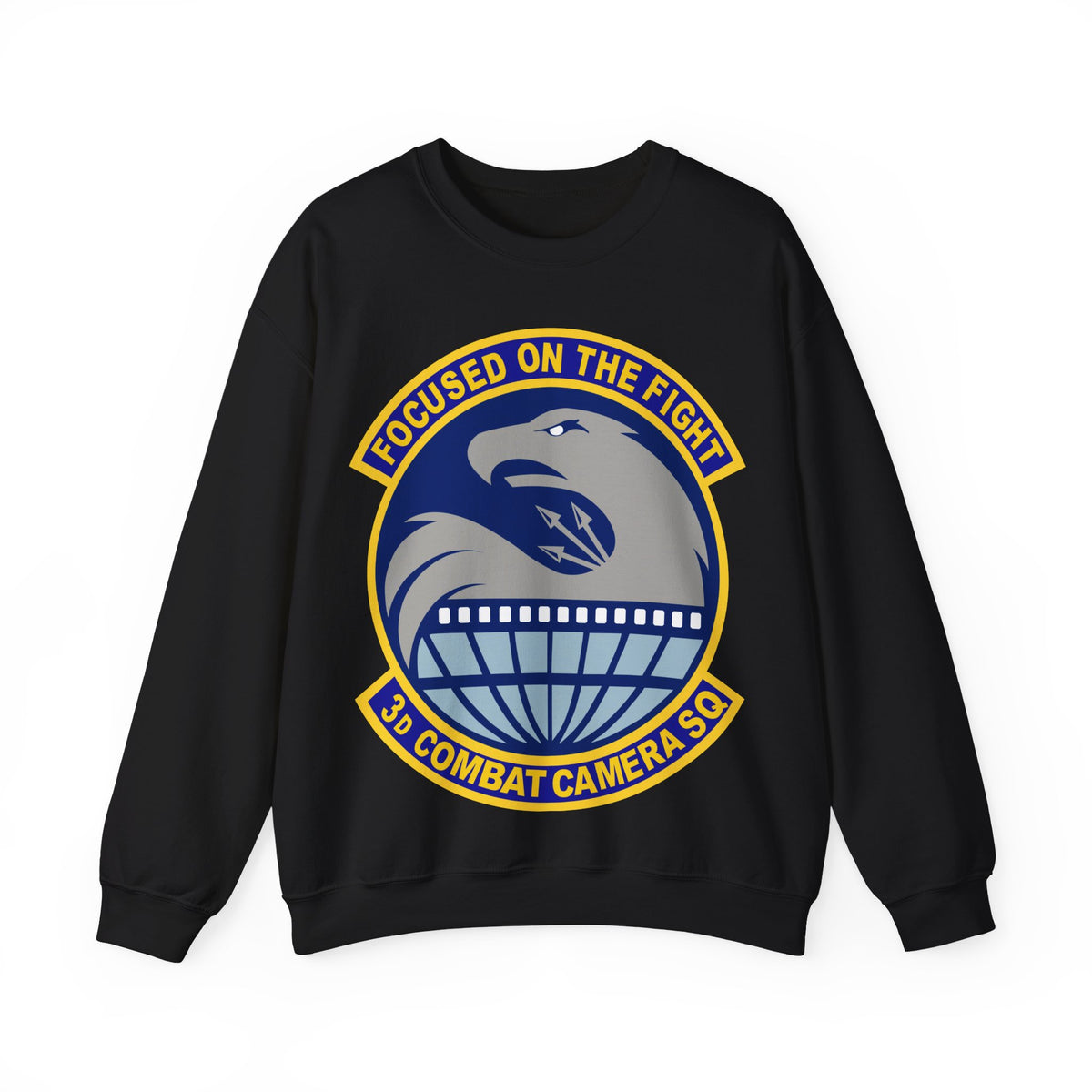 Crewneck Sweatshirt - USAF - 3d Combat Camera Squadron wo txt