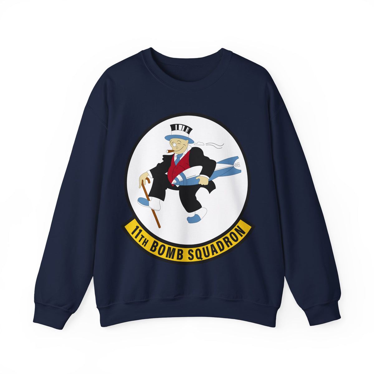 Crewneck Sweatshirt - USAF - 11th Bomb Squadron wo txt