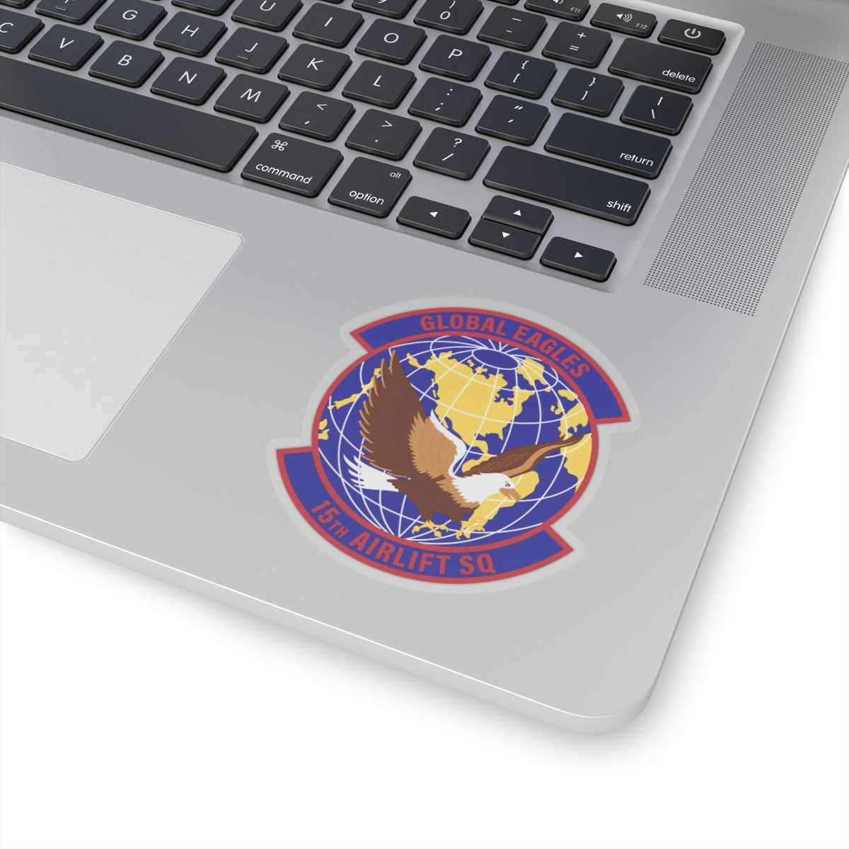 Kiss-Cut Stickers - USAF - 15th Airlift Squadron wo txt