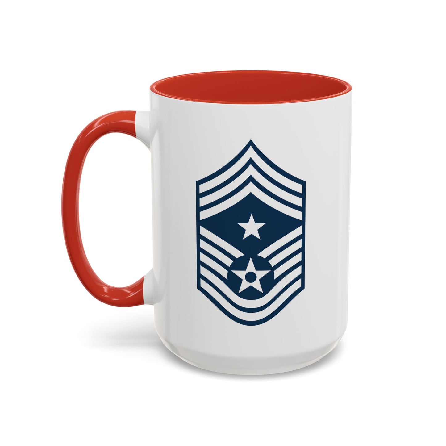 Accent Coffee Mug (11oz & 15oz) - USAF - Command Chief Master Sergeant (E9c) - 2020