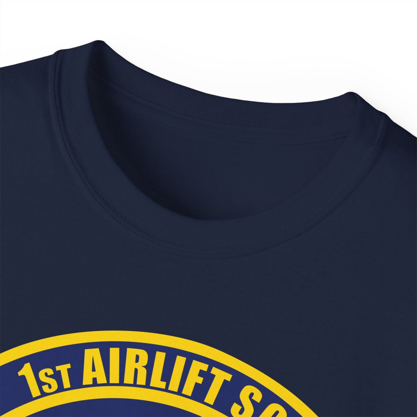 Unisex Ultra Cotton Tee - USAF - 1st Airlift Squadron wo txt X 300