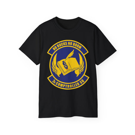 Unisex Ultra Cotton Tee -USAF - 2nd Comptroller Squadron wo txt