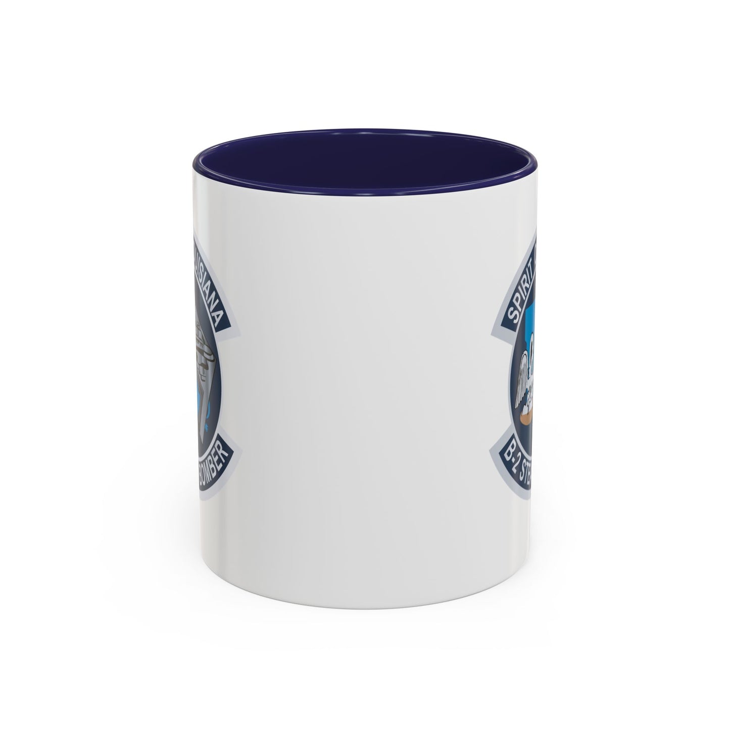 Accent Coffee Mug (11oz & 15oz) - USAF - B2 - Spirit of Louisiana - Stealth Bomber wo txt X 300