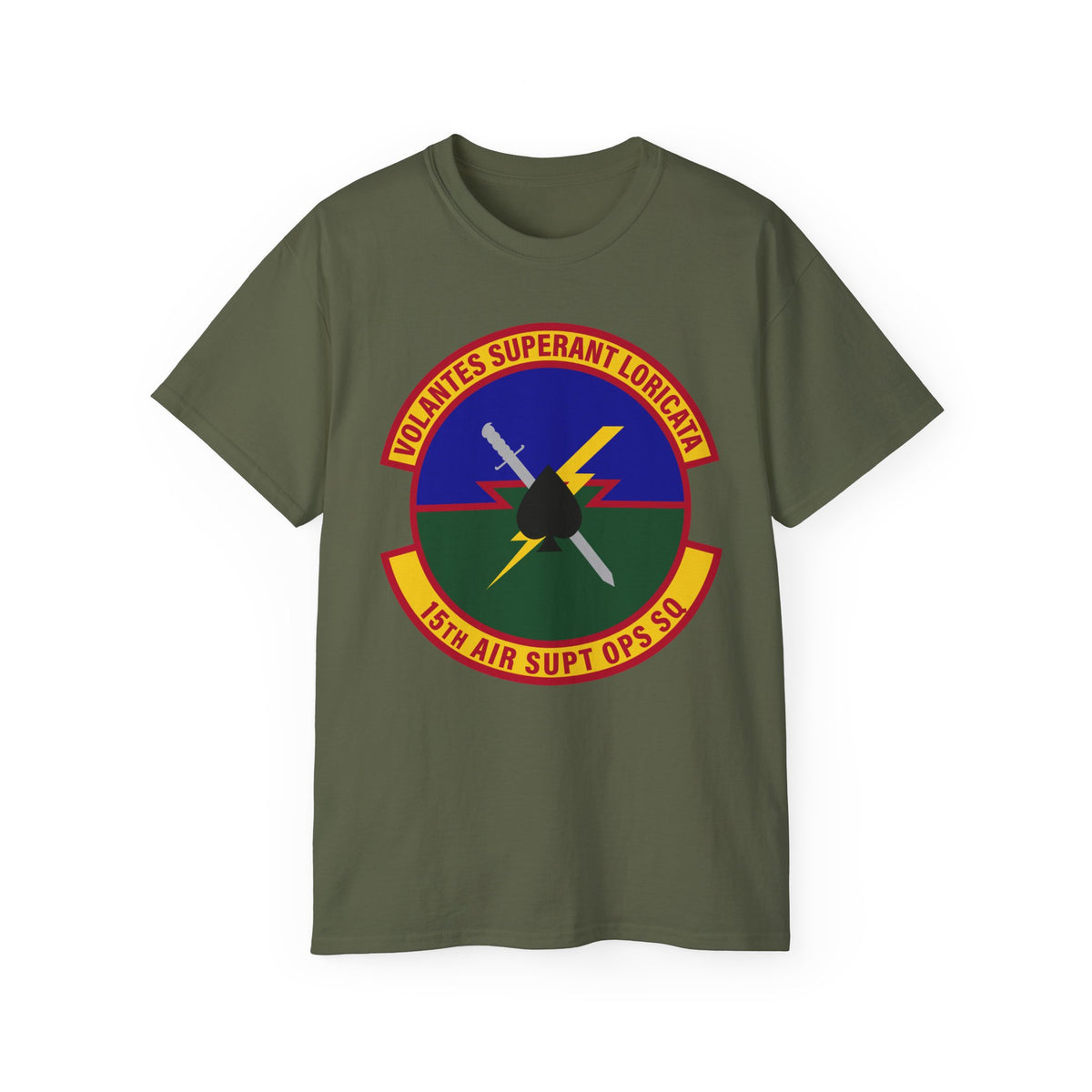 Unisex Ultra Cotton Tee - USAF - 15th Air Support Operations Squadron wo txt