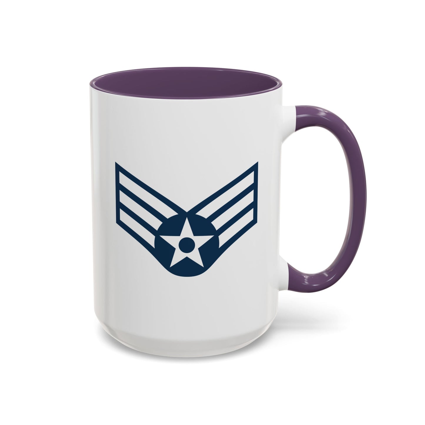 Accent Coffee Mug (11oz & 15oz) - USAF - Senior Airman (E4) - 2020
