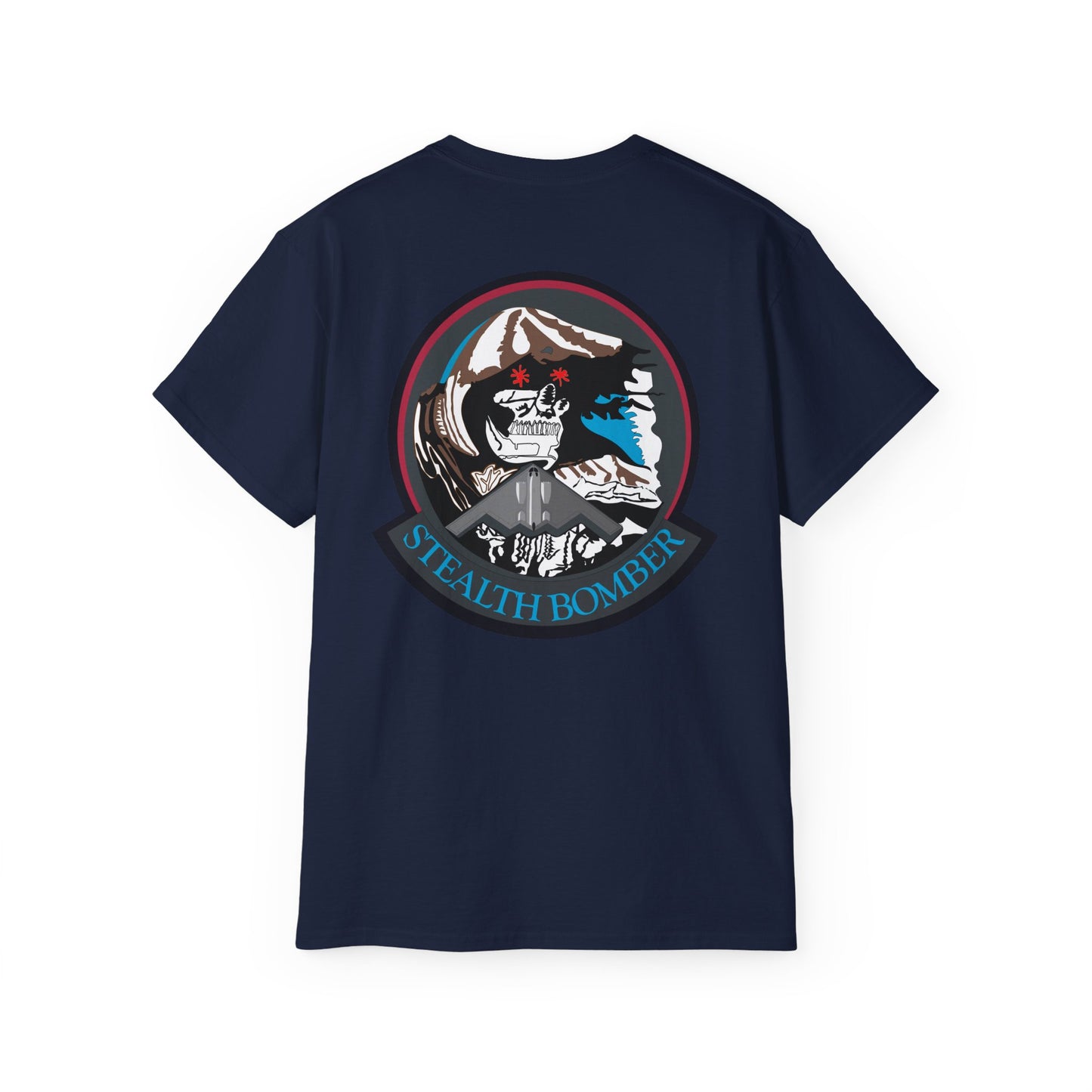 Unisex Ultra Cotton Tee - USAF - B2 - Grim Reaper - Stealth Bomber wo txt X 300