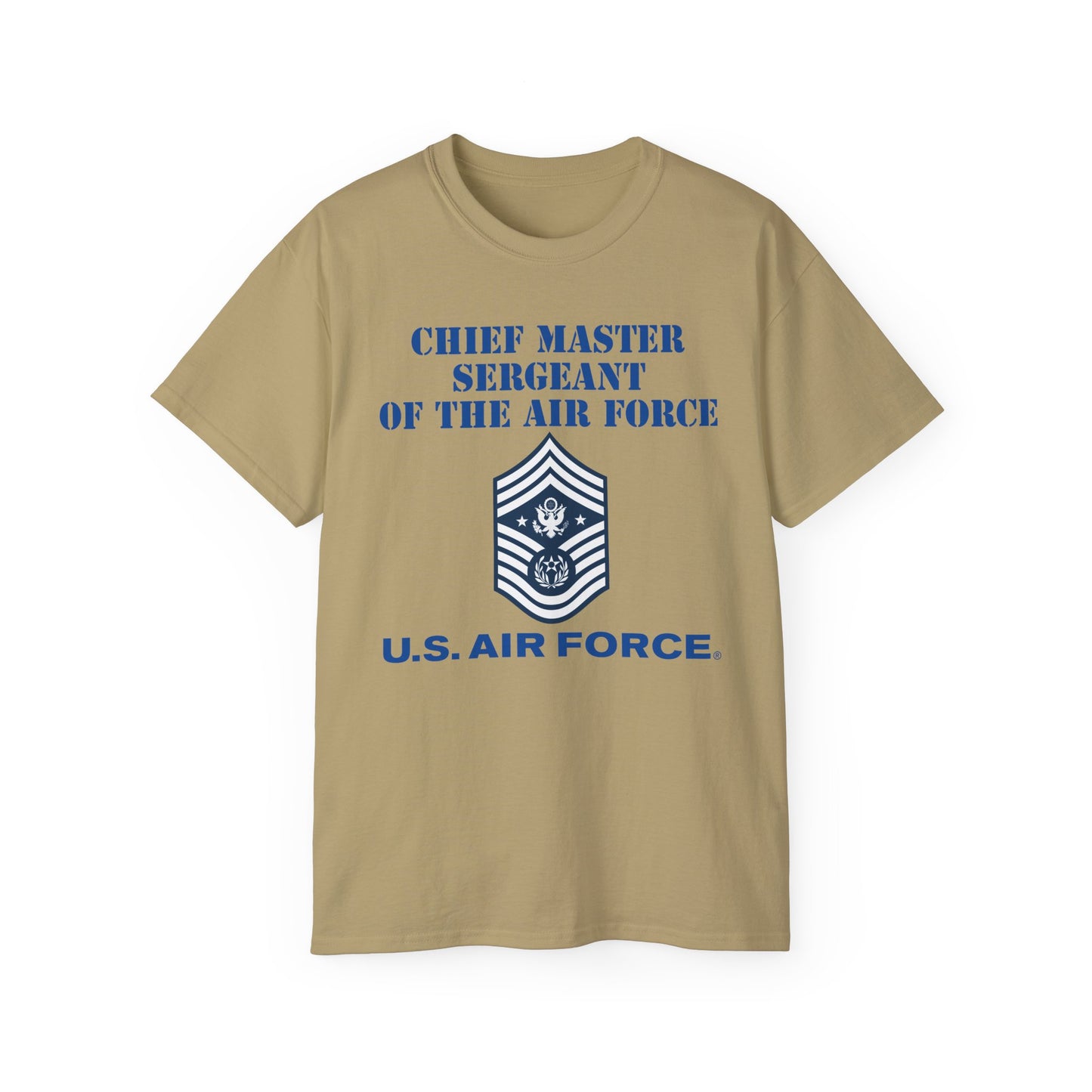 Unisex Ultra Cotton Tee - USAF - Chief Master Sergeant of the Air Force (E9d) - US Air Force w Text X 300