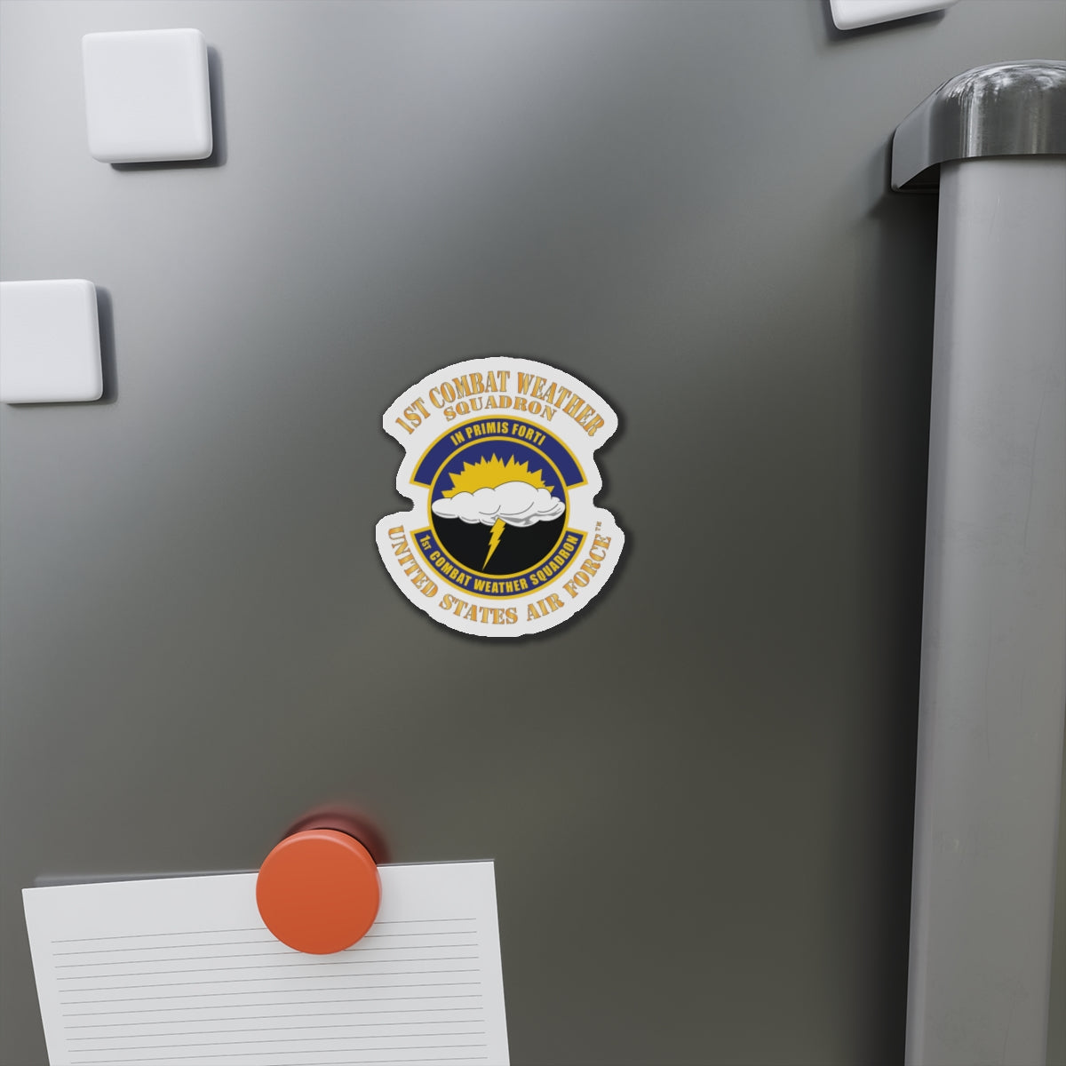Die-Cut Magnet - USAF - 1st Combat Weather Squadron