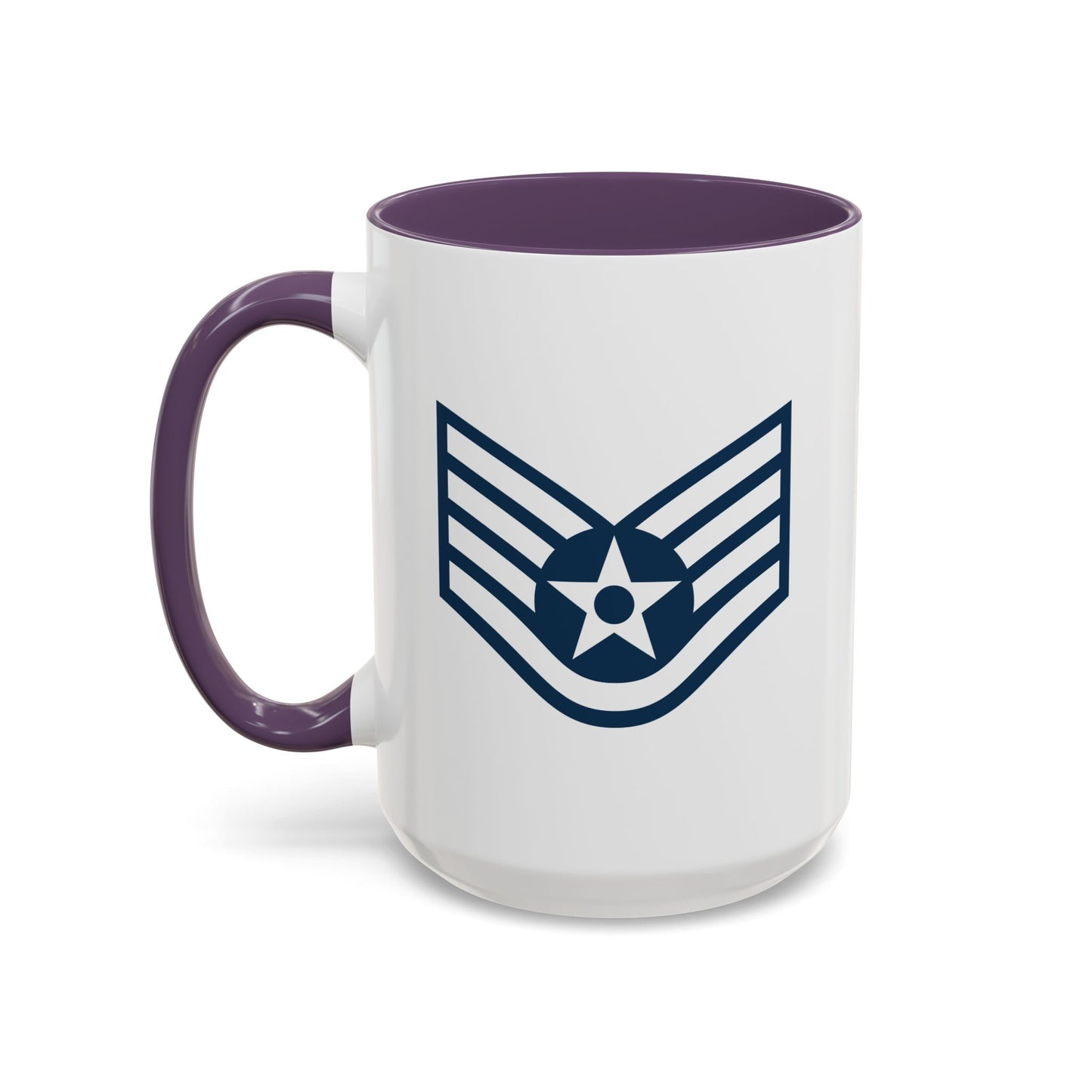 Accent Coffee Mug (11oz & 15oz) - USAF - Staff Sergeant (E5) - 2020