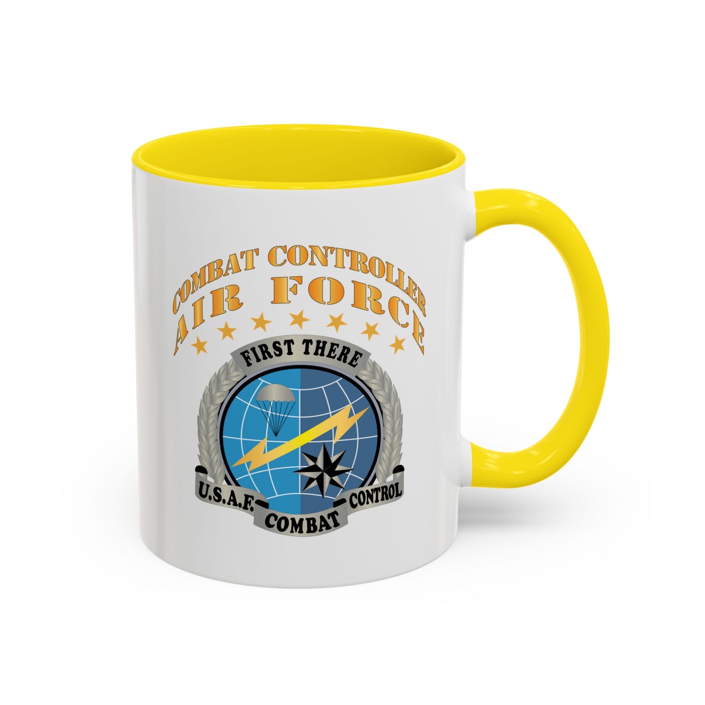 Accent Coffee Mug (11oz & 15oz) - USAF - Combat Controller X 300