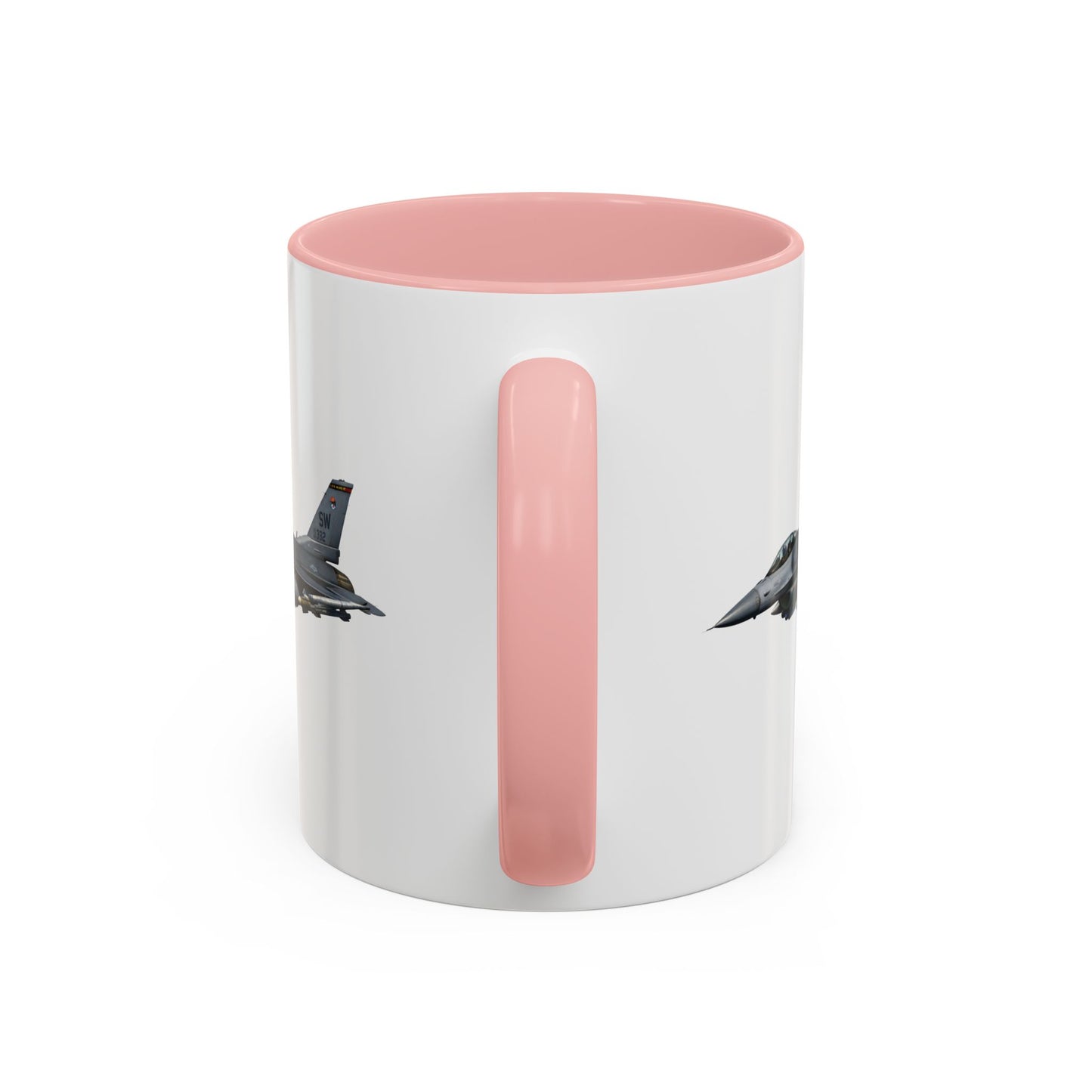 Accent Coffee Mug (11oz & 15oz) - USAF - F-16 Fighting Falcon wo txt X 300