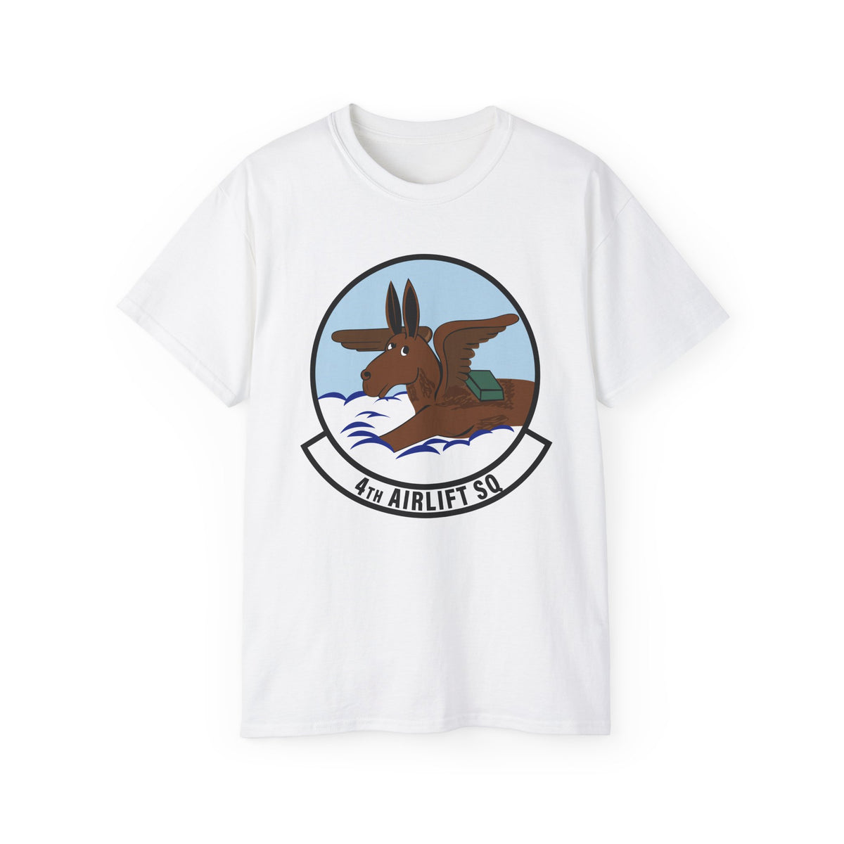 Unisex Ultra Cotton Tee - USAF - 4th Airlift Squadron wo txt X 300