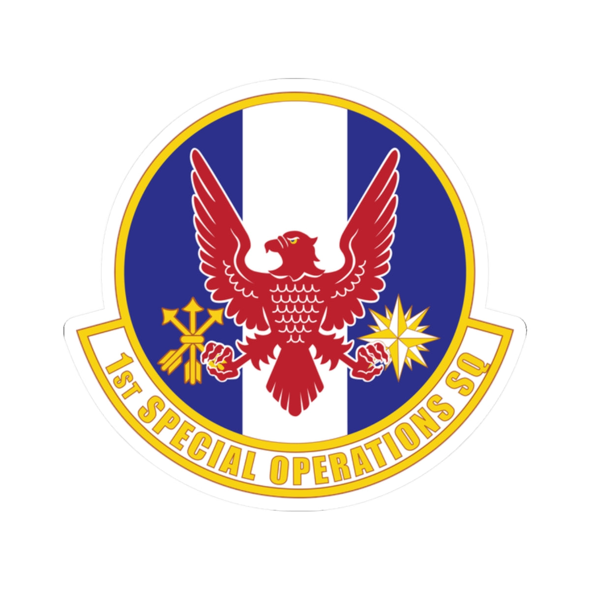 Kiss-Cut Stickers - USAF - 1st Special Operations Squadron wo txt