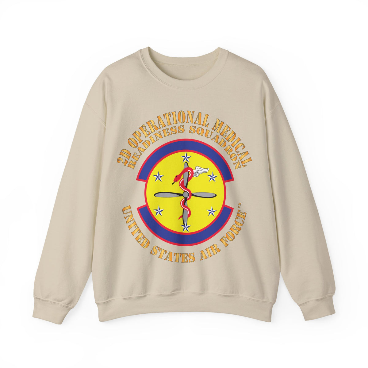 Crewneck Sweatshirt - USAF - 2d Operational Medical Readiness Sq