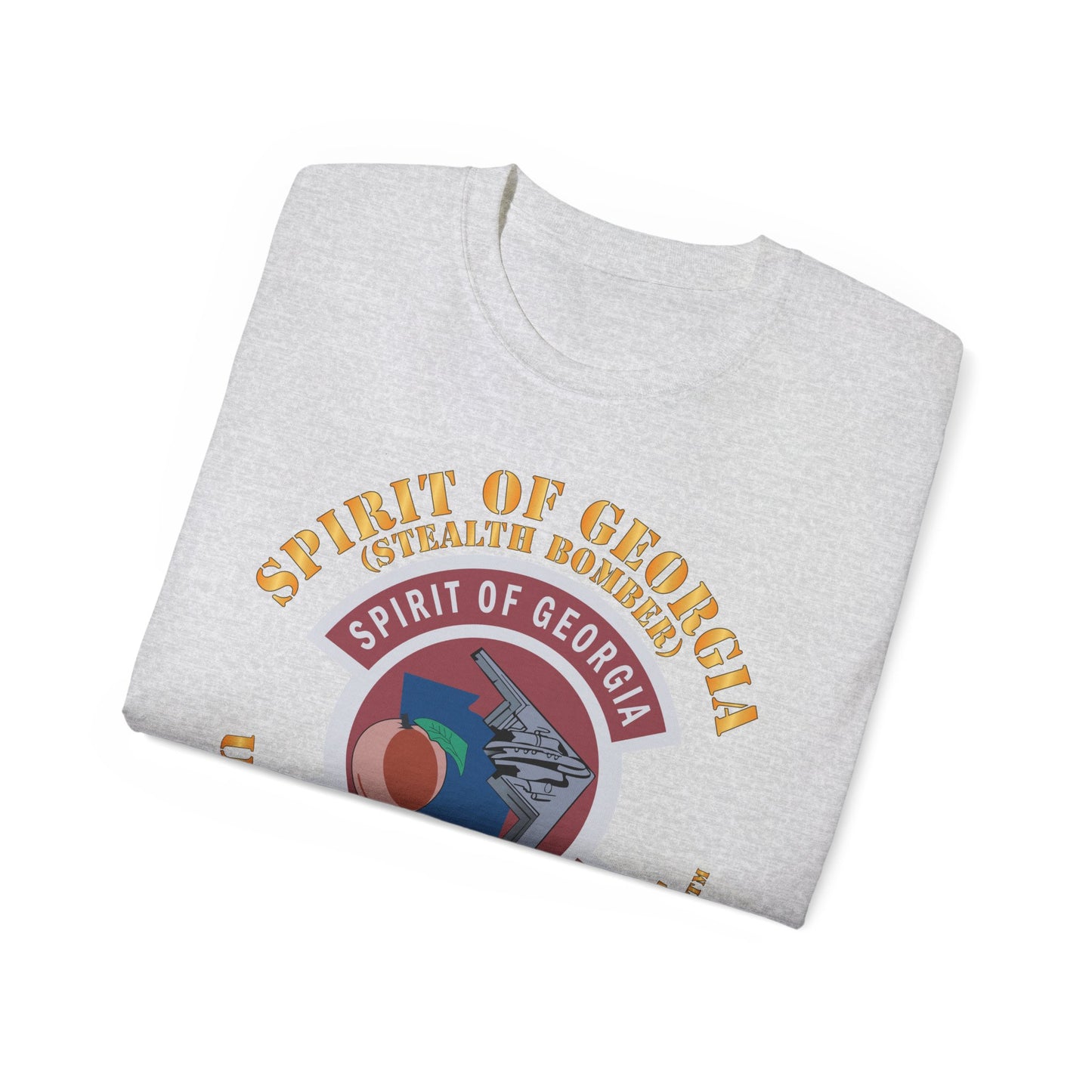 Unisex Ultra Cotton Tee - USAF - B2 - Spirit of Georgia - Stealth Bomber X 300