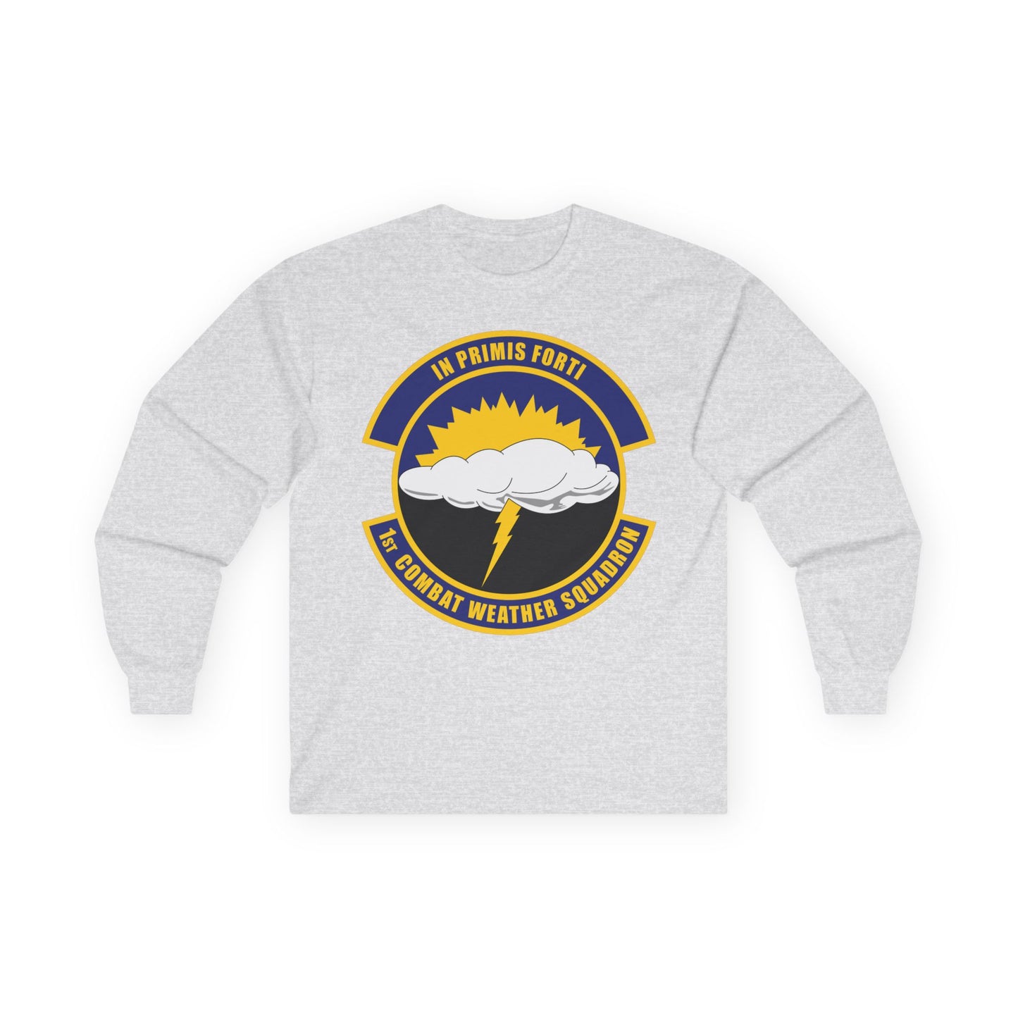 Unisex Ultra Cotton Long Sleeve Tee - USAF - 1st Combat Weather Squadron (PACAF) wo txt