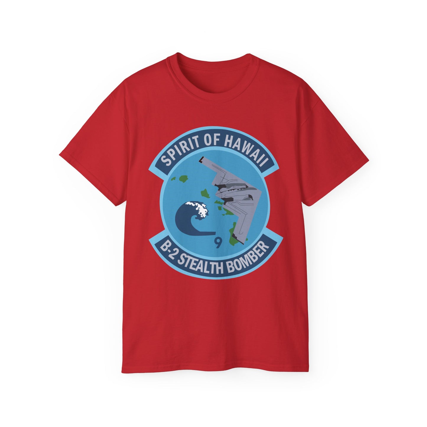 Unisex Ultra Cotton Tee - USAF - B2 - Spirit of Hawaii - Stealth Bomber wo txt X 300