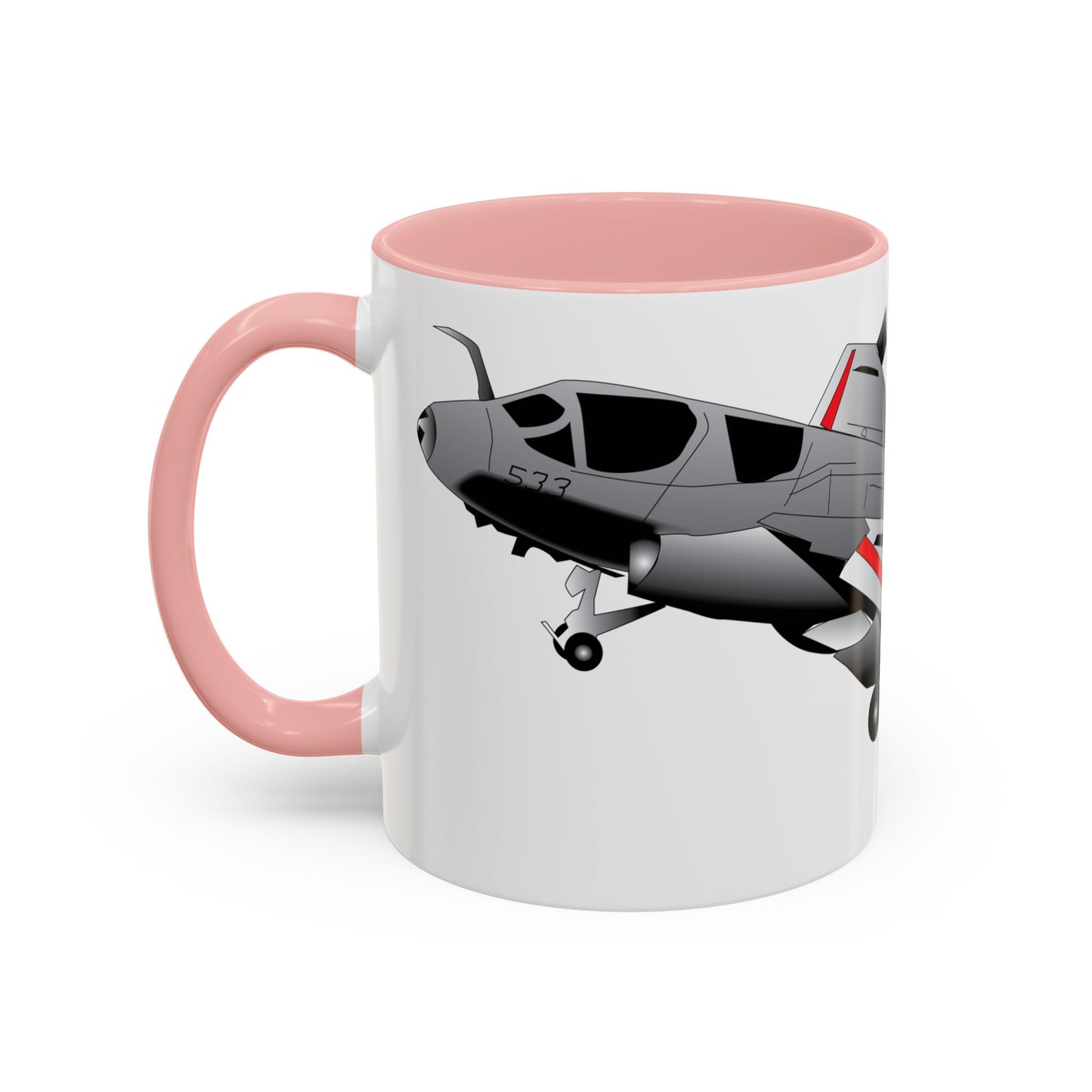 Accent Coffee Mug (11oz & 15oz) - Aircraft - Navy - A-6A Intruder X 300