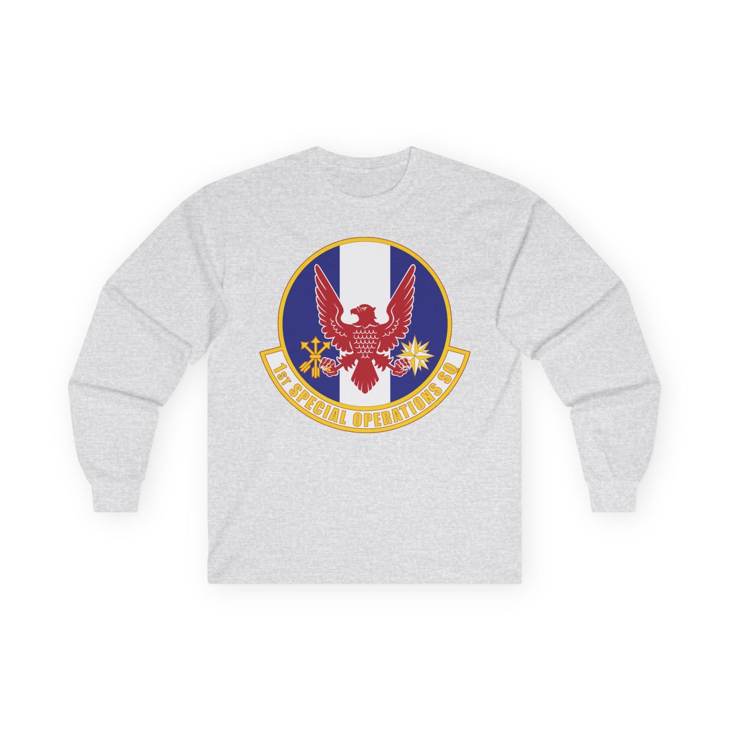 Unisex Ultra Cotton Long Sleeve Tee - USAF - 1st Special Operations Squadron wo txt