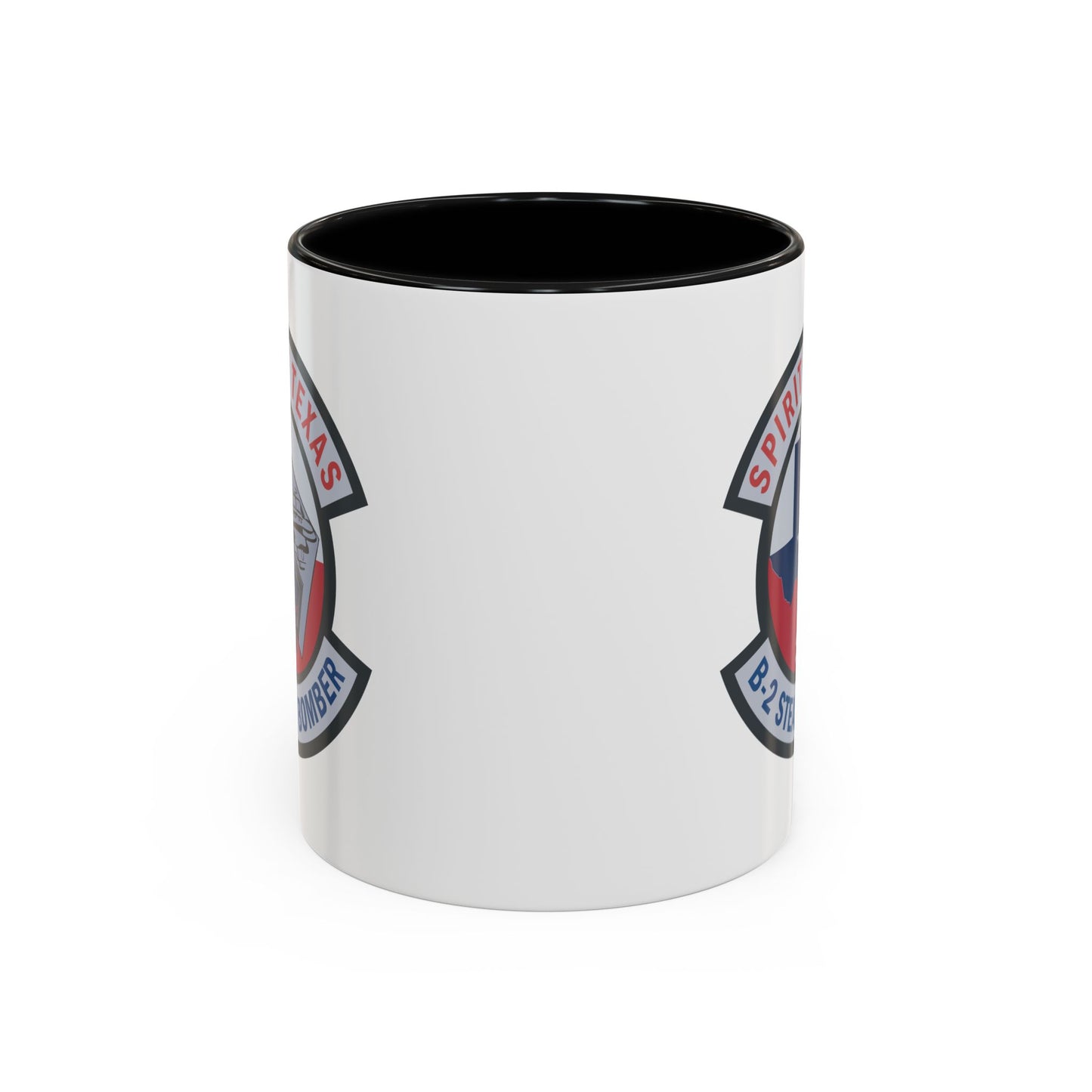 Accent Coffee Mug (11oz & 15oz) - USAF - B2 - Spirit of Texas - Stealth Bomber wo txt X 300