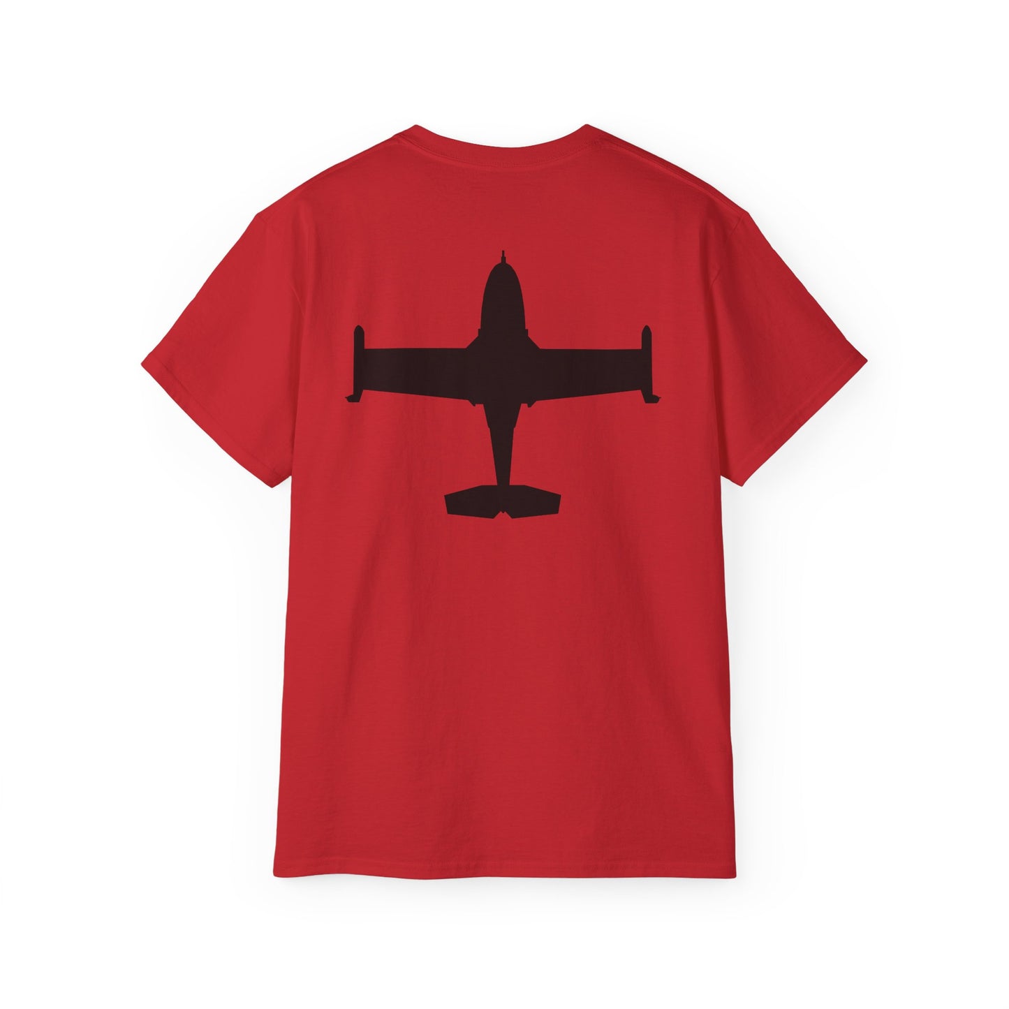 Unisex Ultra Cotton Tee - Aircraft - A-37-Trainer - Top - Silhouette X 300