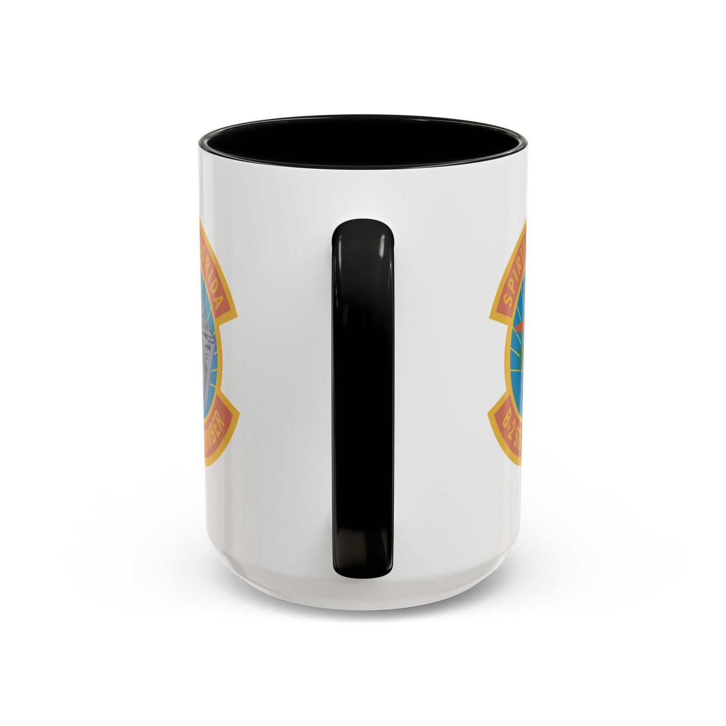 Accent Coffee Mug (11oz & 15oz) - USAF - B2 - Spirit of Florida - Stealth Bomber wo txt X 300