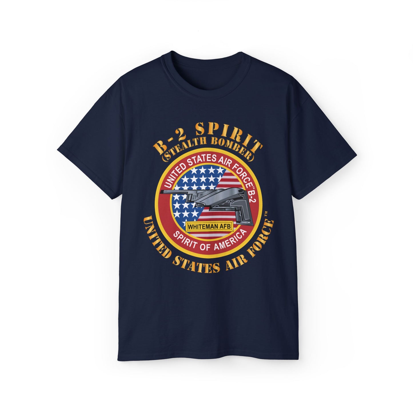 Unisex Ultra Cotton Tee - USAF - B2 - Spirit - Stealth Bomber X 300