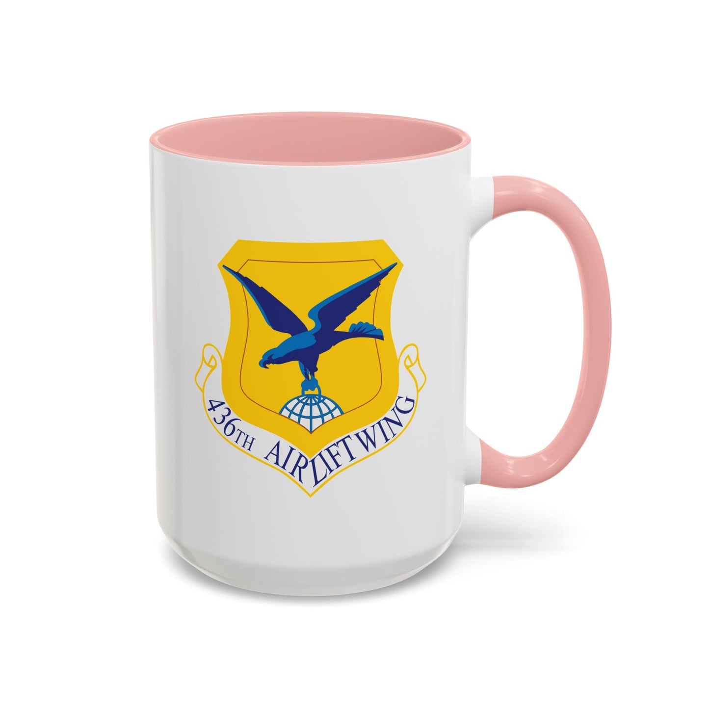 Accent Coffee Mug (11oz & 15oz) - USAF - 436th Airlift Wing wo Txt X 300