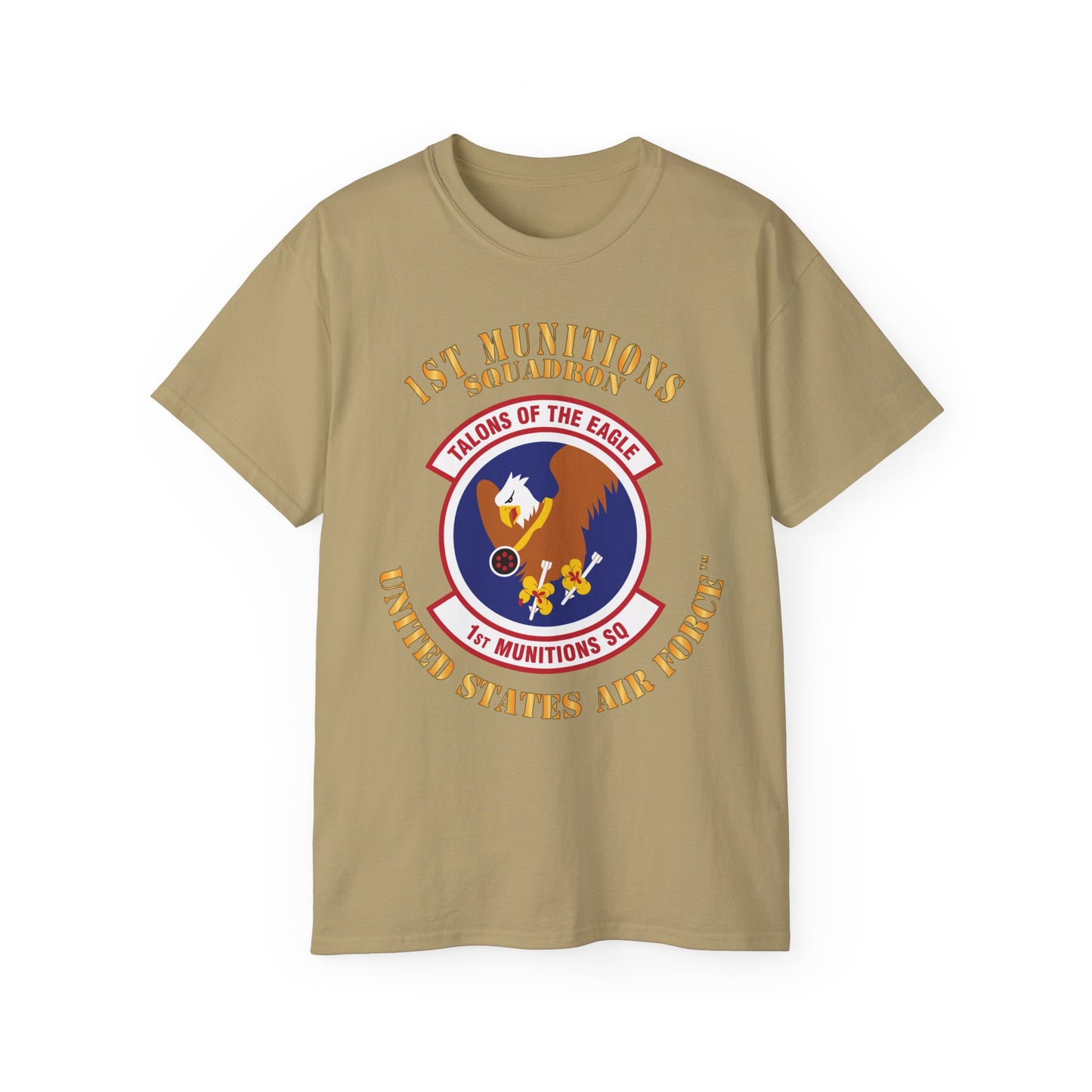 Unisex Ultra Cotton Tee - USAF - 1st Munitions Squadron (ACC)