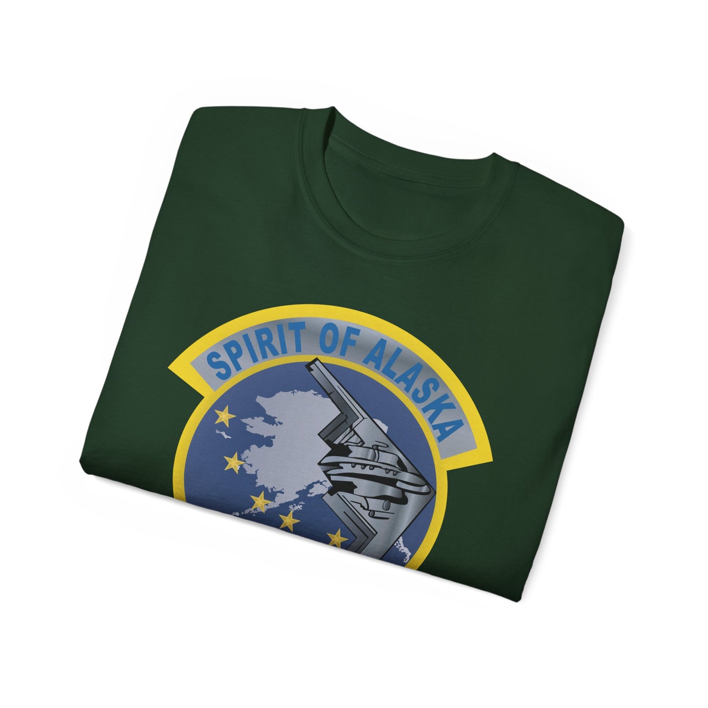 Unisex Ultra Cotton Tee - USAF - B2 - Spirit of Alaska - Stealth Bomber wo txt X 300