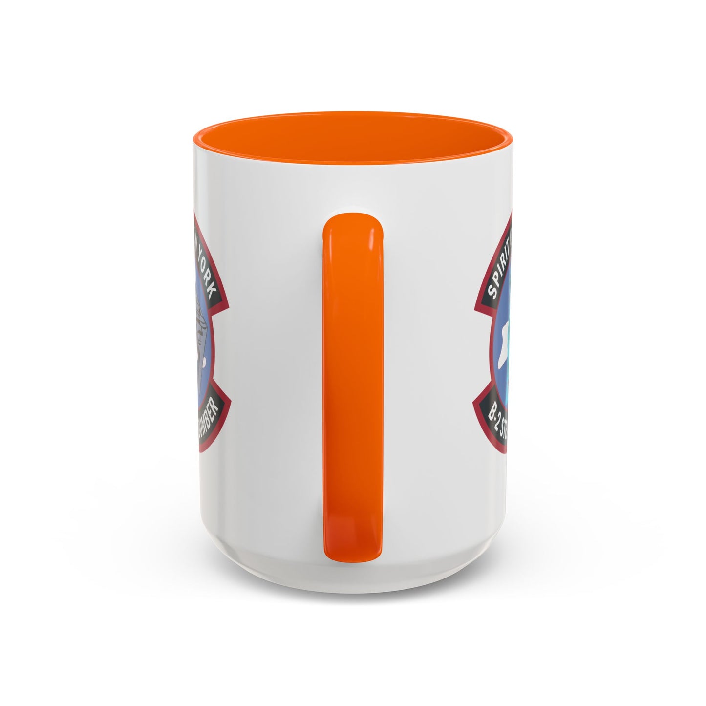Accent Coffee Mug (11oz & 15oz) - USAF - B2 - Spirit of New York - Stealth Bomber wo txt X 300