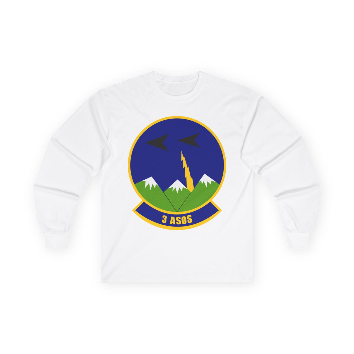 Unisex Ultra Cotton Long Sleeve Tee - USAF - 3rd Air Support Operations Squadron wo txt X 300