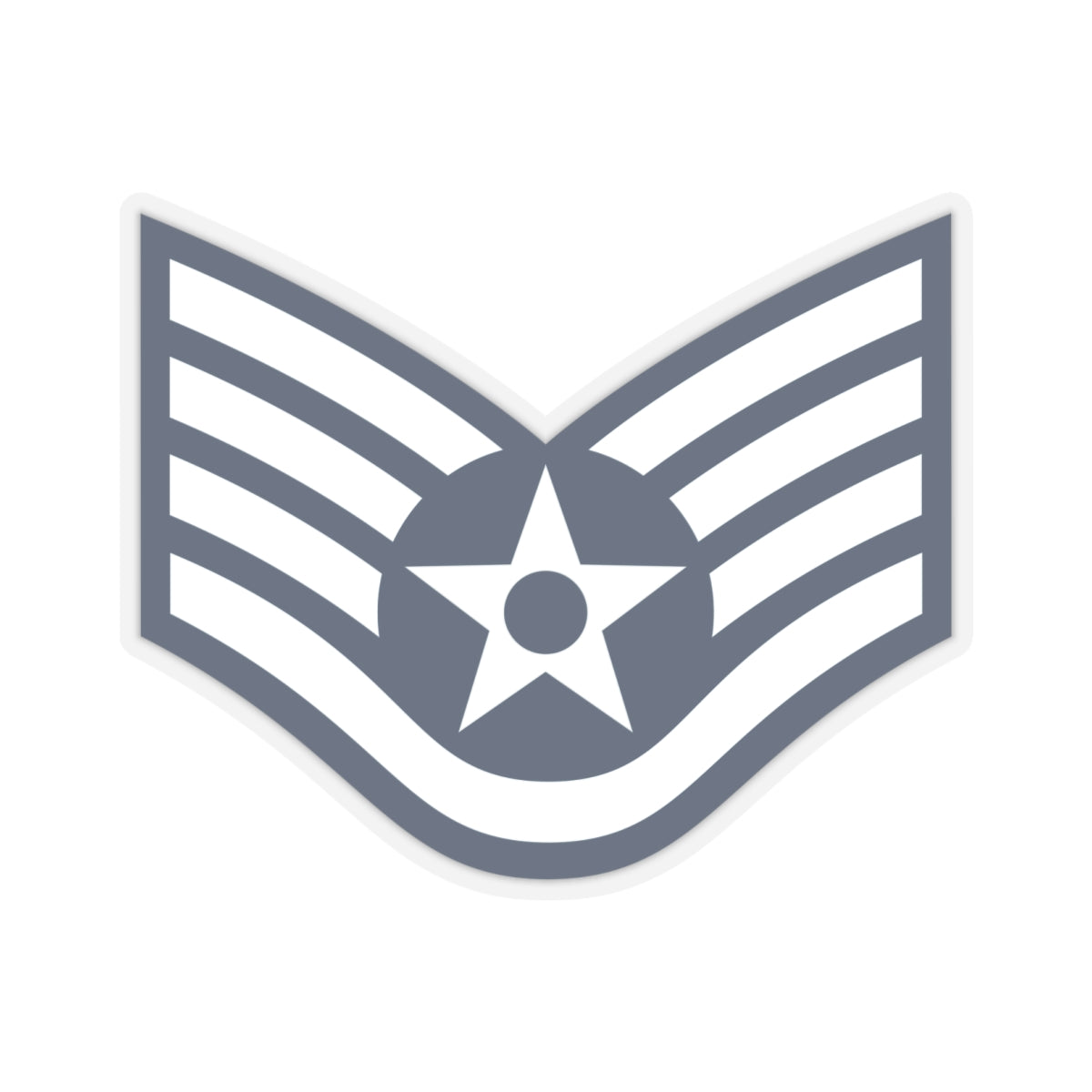 Kiss-Cut Stickers - USAF - Staff Sergeant (E5) - 2020