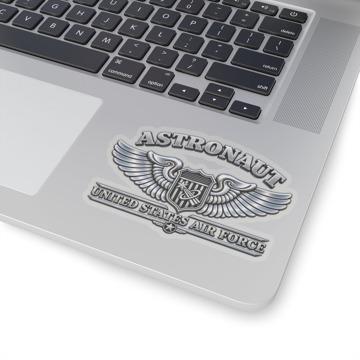 Kiss-Cut Stickers - USAF - Basic Astronaut Badge - United States Air Force - 3D - Enhanced