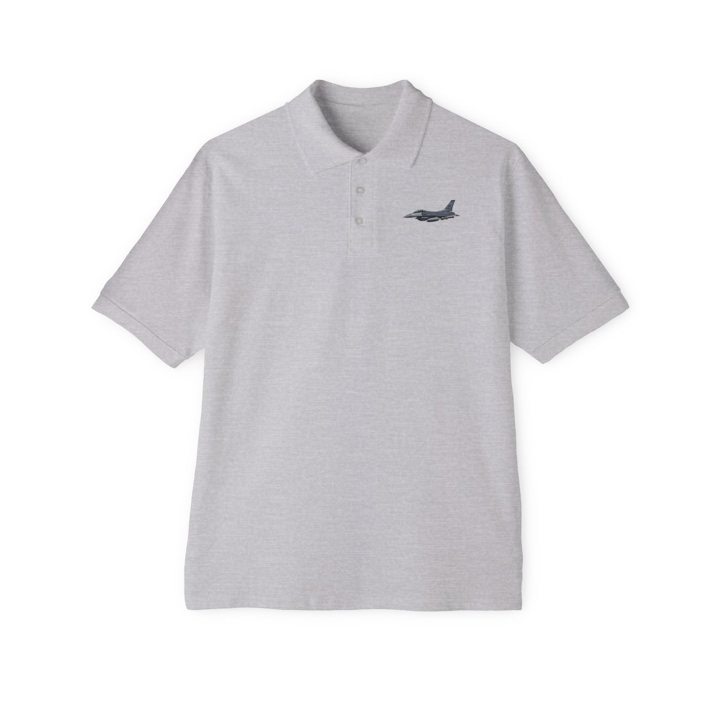 Men's Piqué Polo - USAF - F-16 Fighting Falcon wo txt X 300