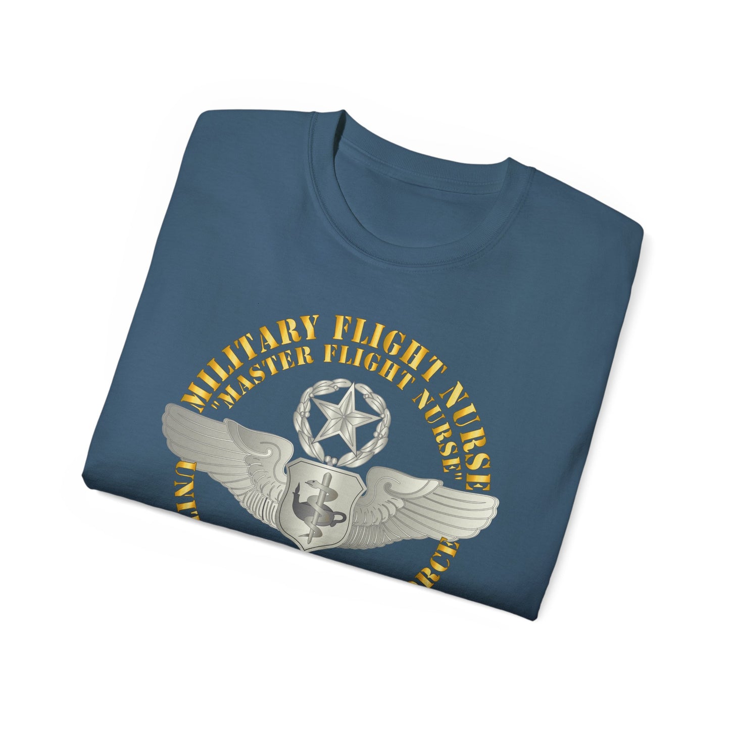 Unisex Ultra Cotton Tee - USAF - Military Flight Nurse - Flight Nurse - Master