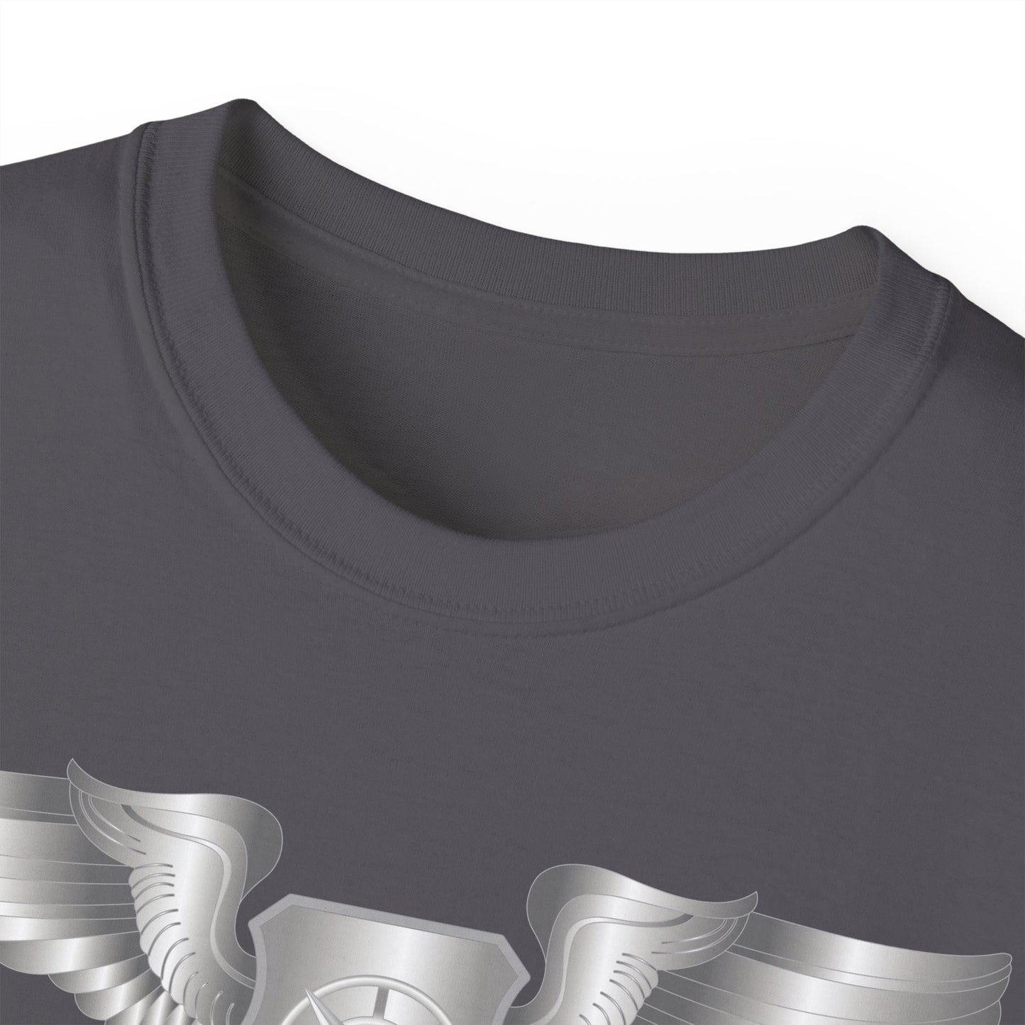 Unisex Ultra Cotton Tee - USAF - Air Battle Manager - Basic Wings wo Txt