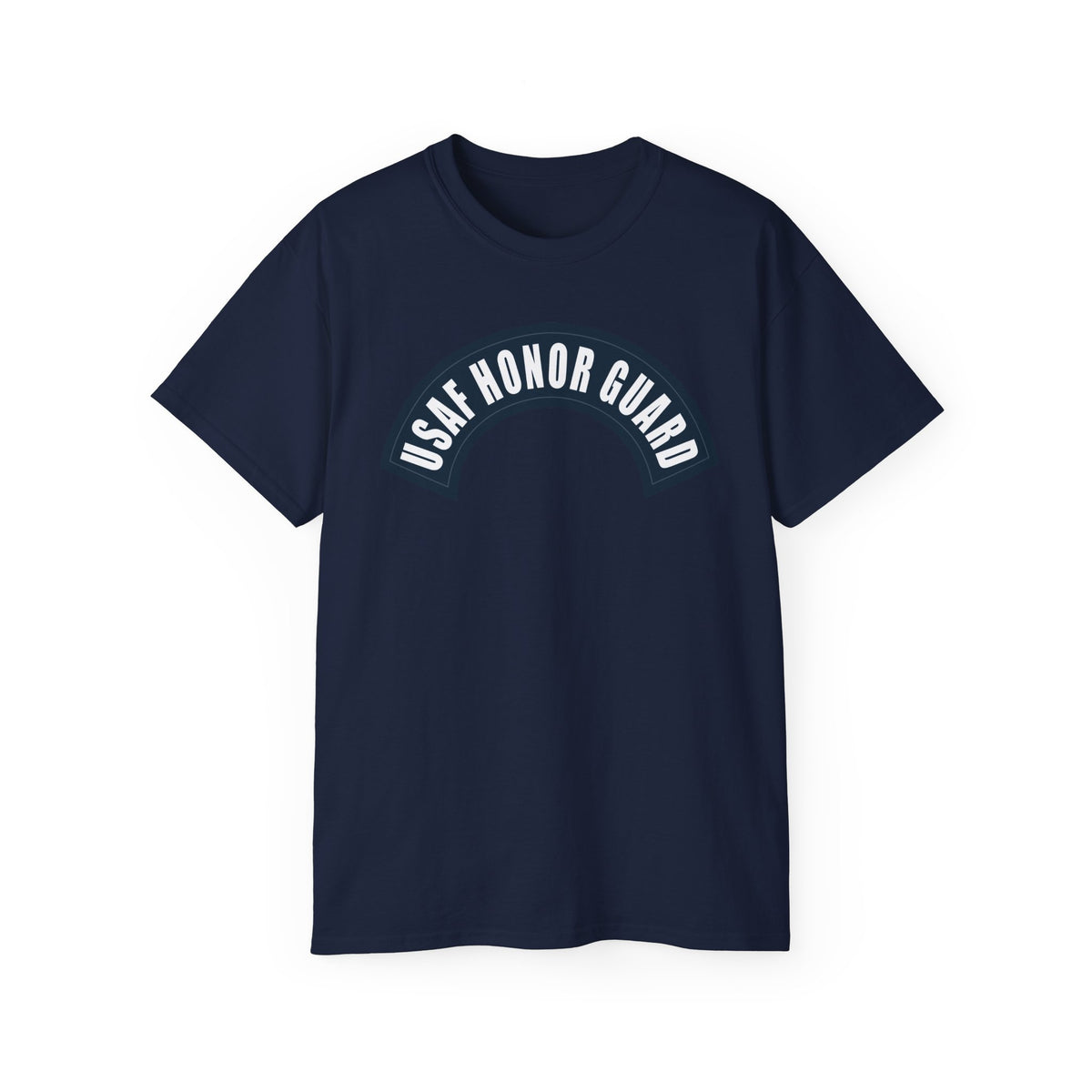 Unisex Ultra Cotton Tee - USAF Honor Guard Tab