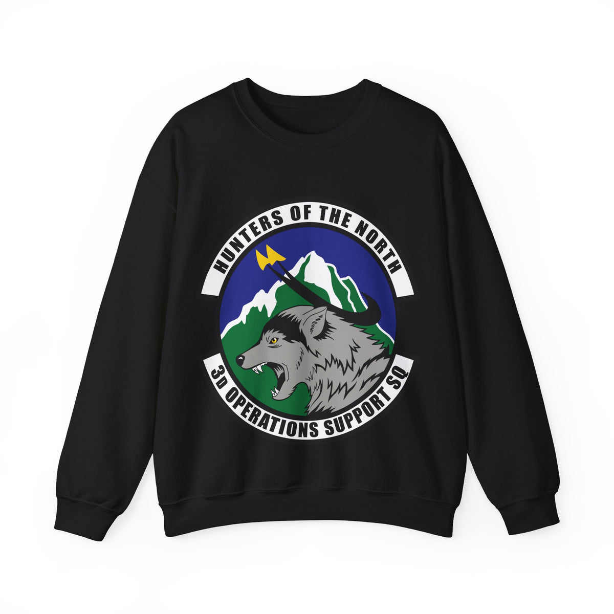 Crewneck Sweatshirt - USAF - 3rd Operations Support Squadron wo txt X 300