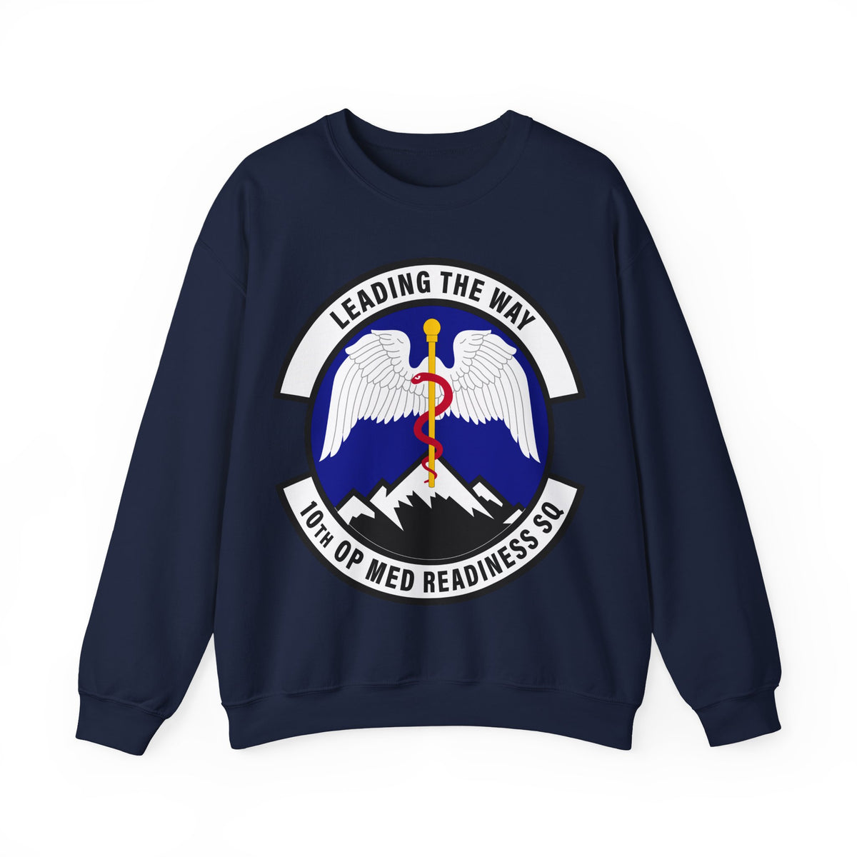 Crewneck Sweatshirt - USAF - 10th Operational Medical Readiness Sq wo txt