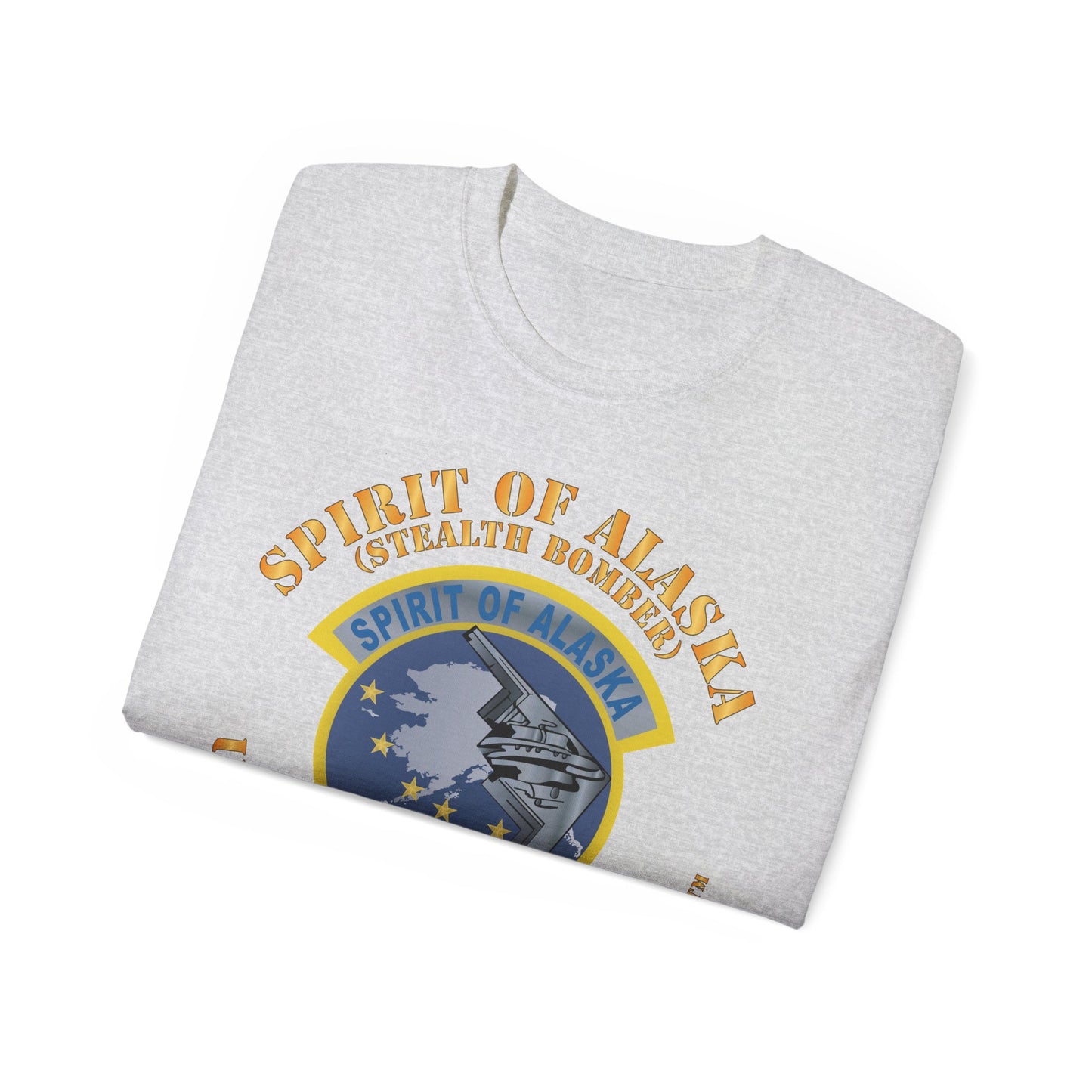 Unisex Ultra Cotton Tee - USAF - B2 - Spirit of Alaska - Stealth Bomber X 300